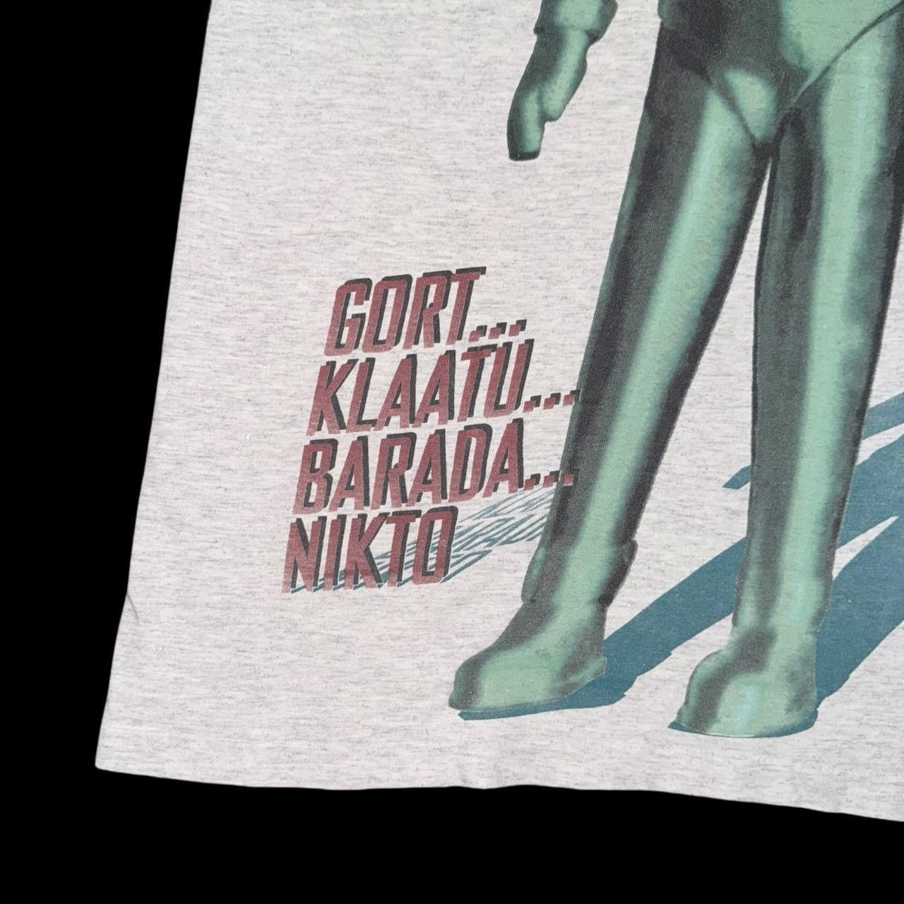 Vintage 1995 The Day The Earth Stood Still Movie Promo Archive Tee Size US L / EU 52-54 / 3 - 5 Thumbnail