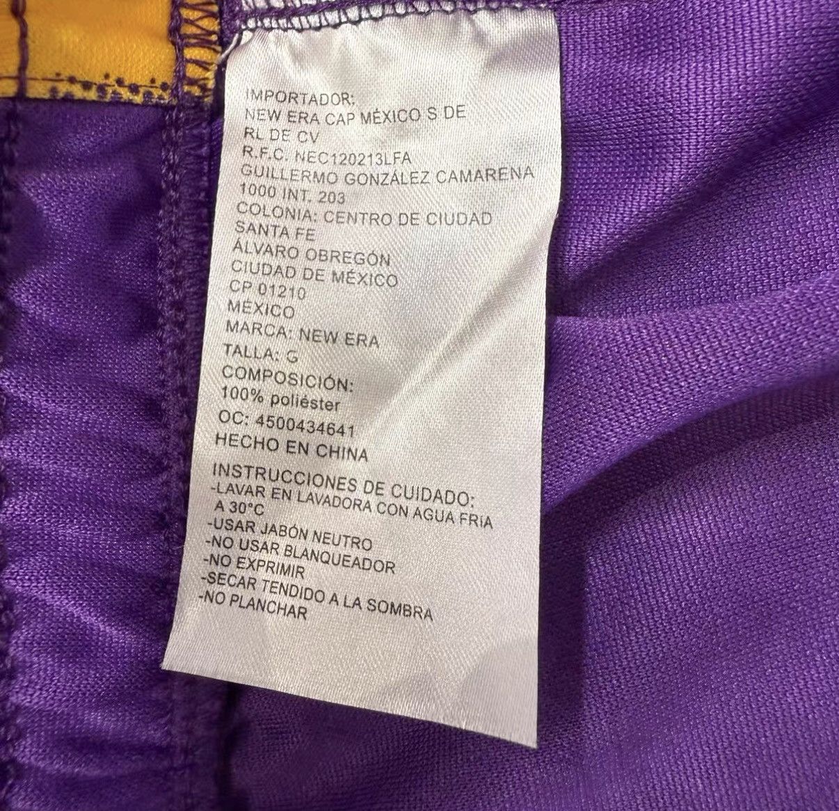 New Era New Era NBA Los Angeles Lakers American Style Shorts J32 Size US 36 / EU 52 - 6 Thumbnail