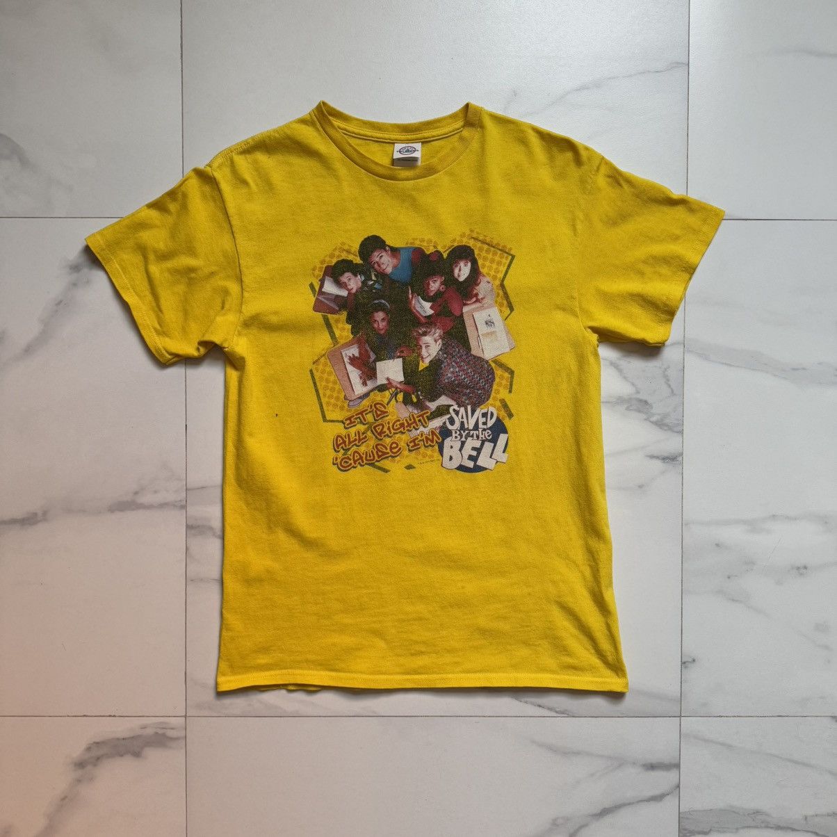 Delta × Garbage TV × Vintage Vintage 2011 Saved By The Bell Distressed T-Shirt Size US M / EU 48-50 / 2 - 2 Thumbnail