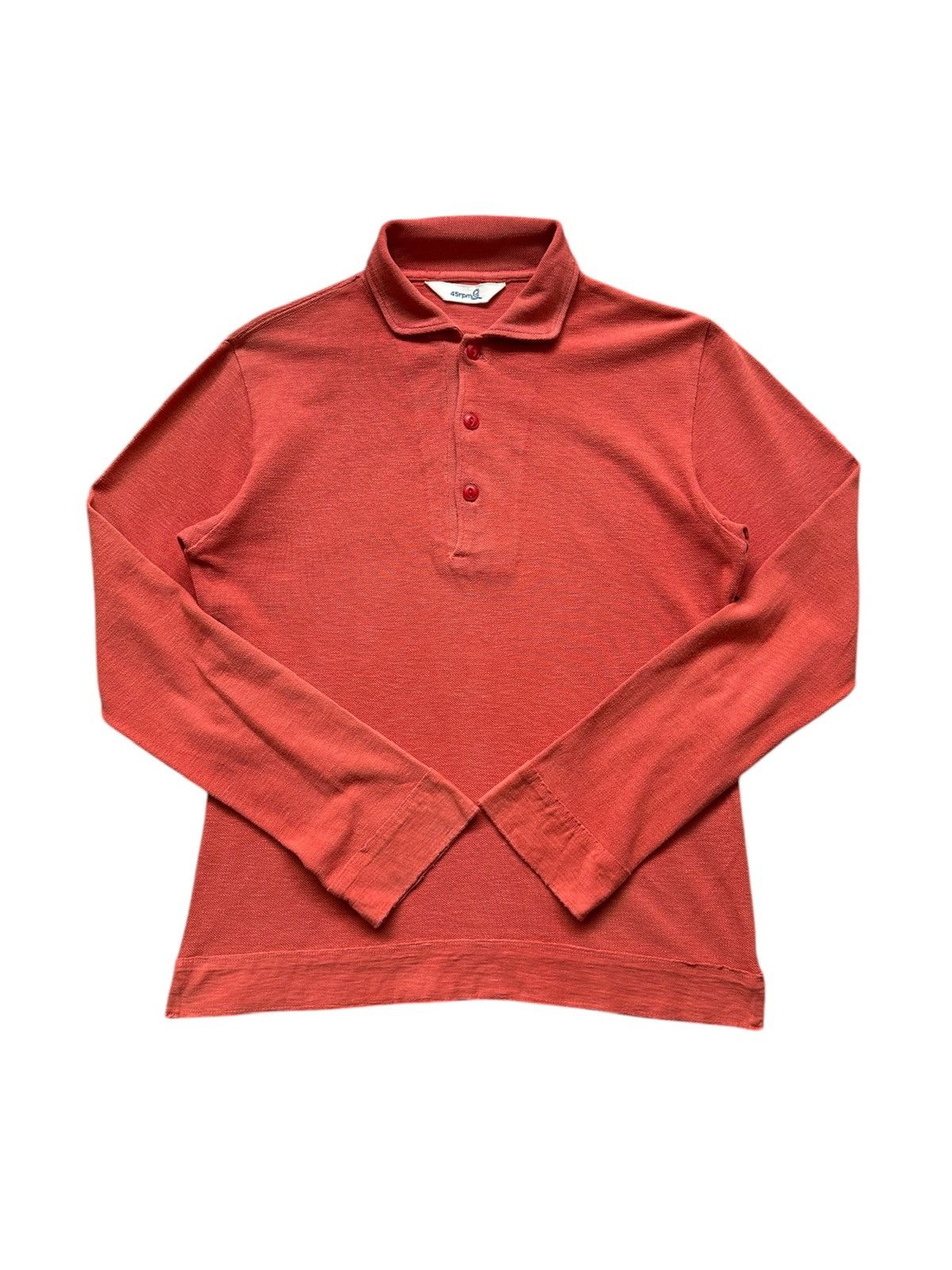 00’s 45RPM polo long sleeve