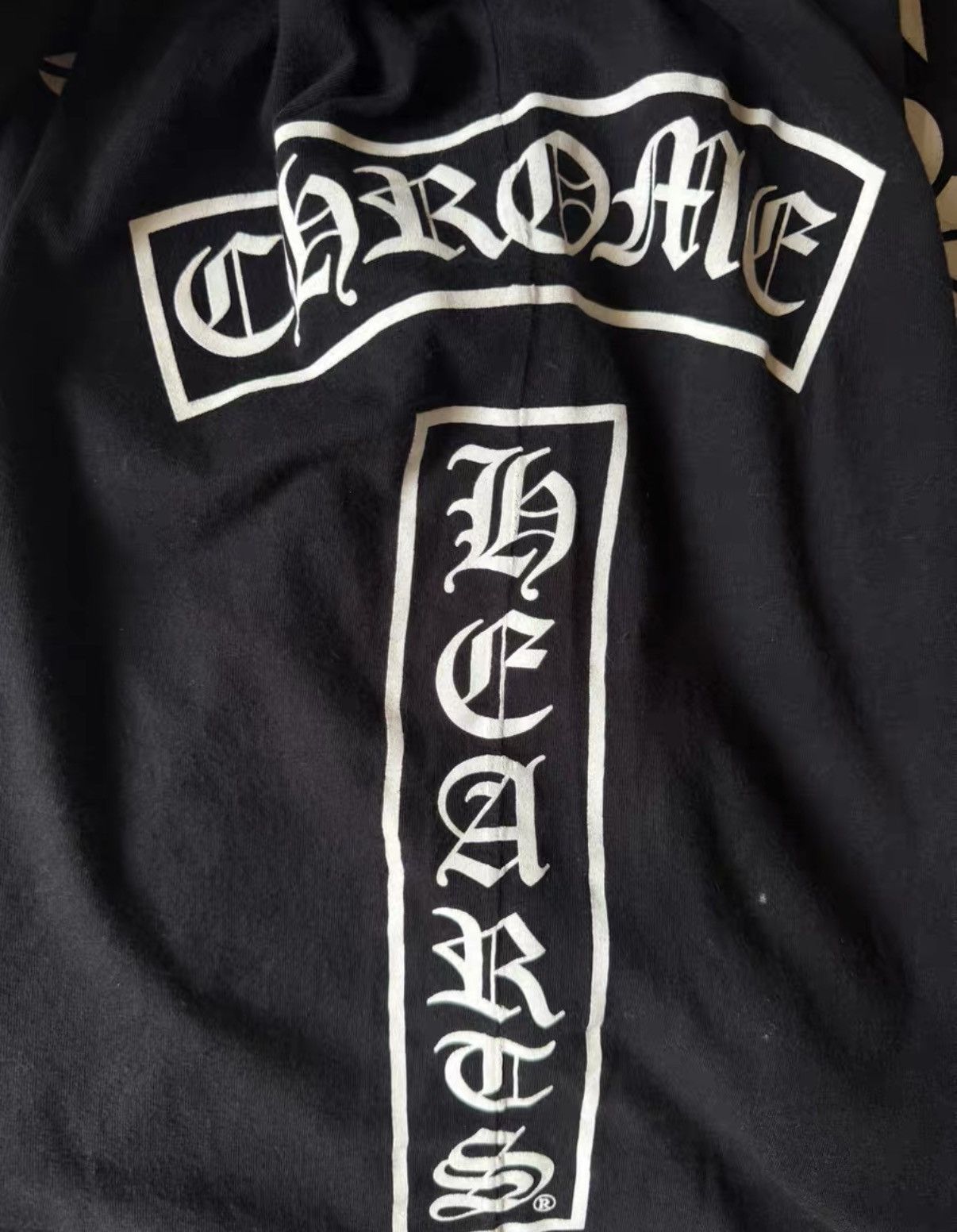 Chrome Hearts Chrome Hearts Black "Fleur-de-lis & Sanskrit Scroll" Short Size US S / EU 44-46 / 1 - 3 Thumbnail