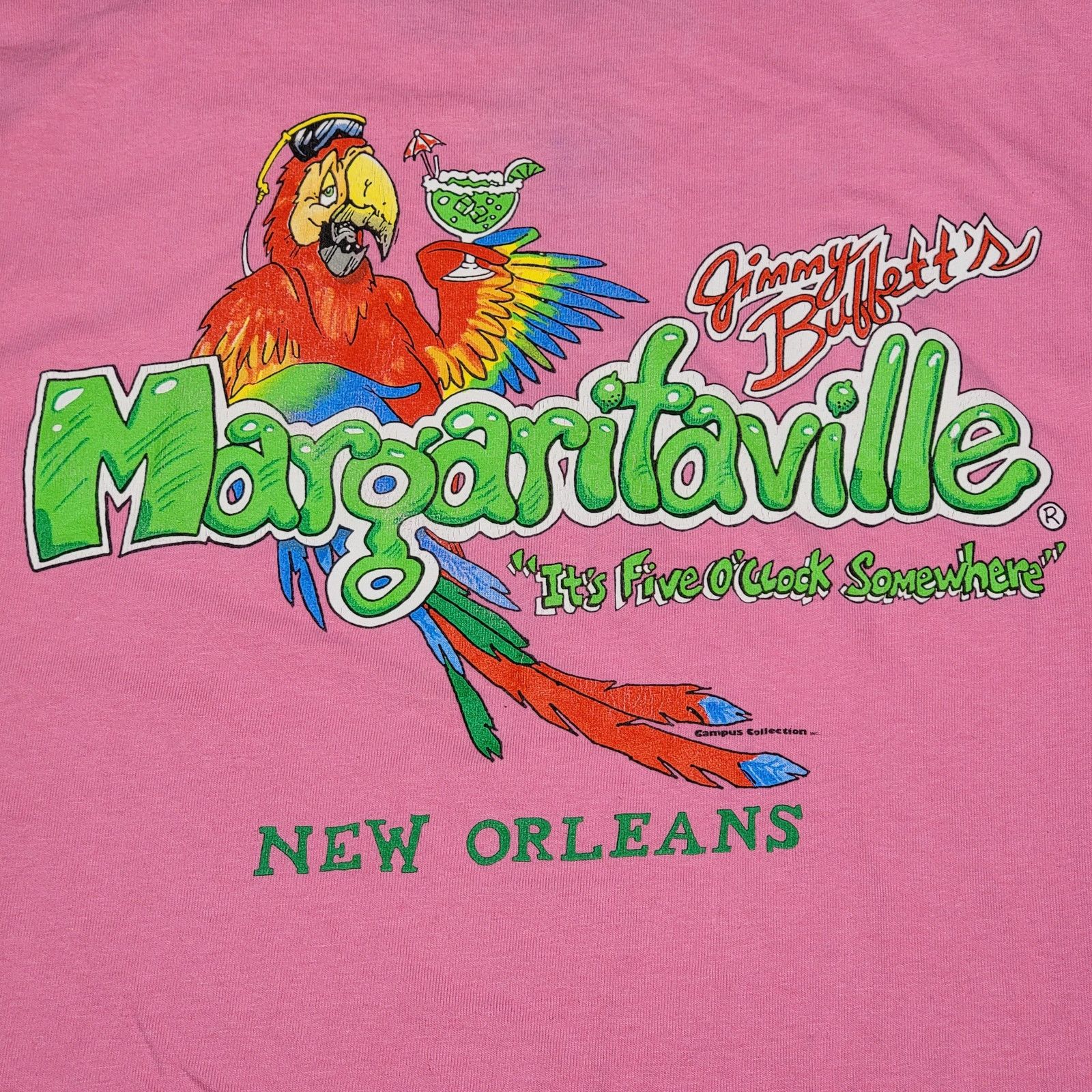 Other Margaritaville Tee "It's 5 O'clock New Orleans" - Medium Size M / US 6-8 / IT 42-44 - 2 Thumbnail