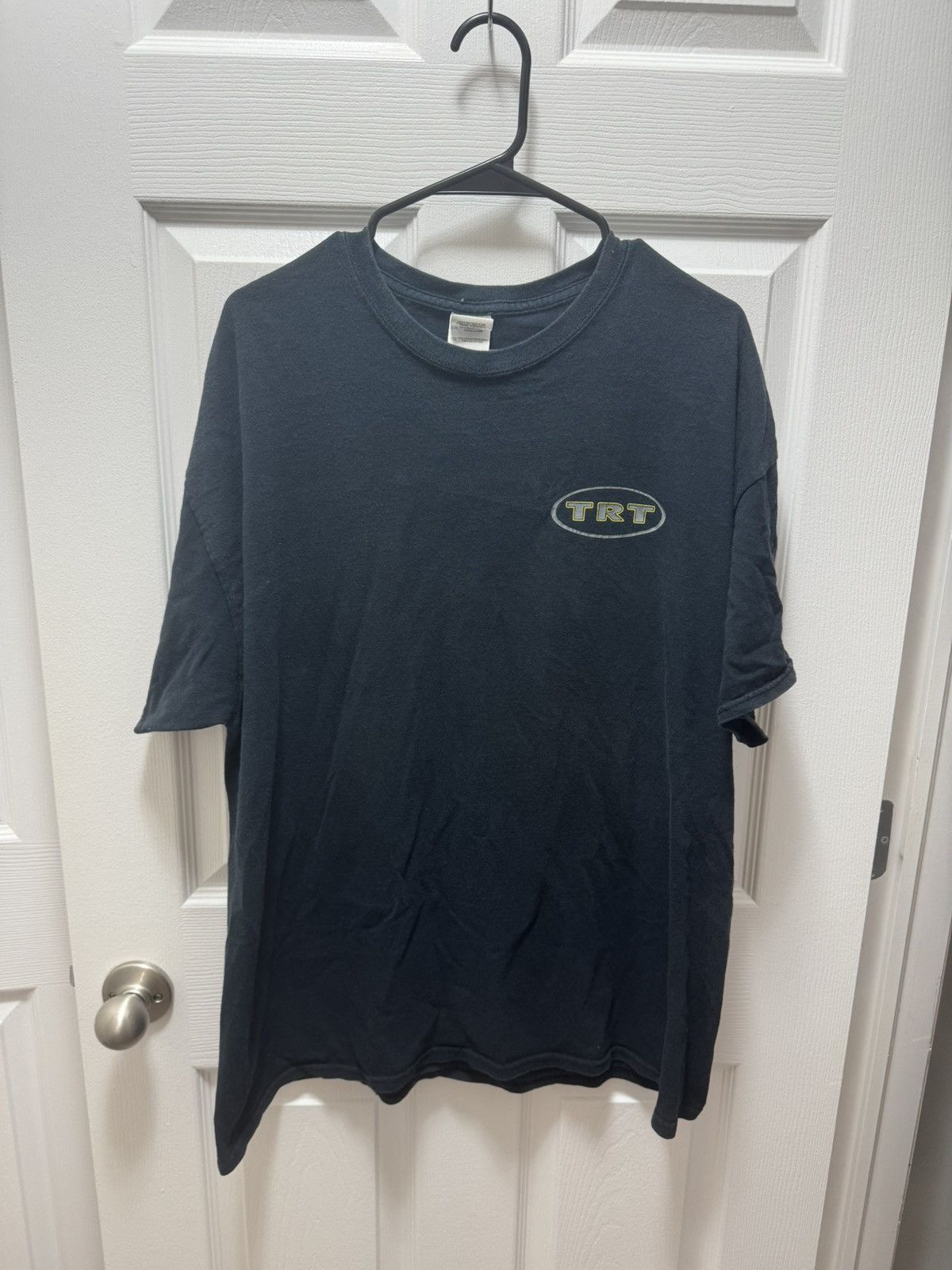 Gildan TRT Testosterone Vintage Gildan Shirt Funny Construction Size US XL / EU 56 / 4 - 1 Thumbnail