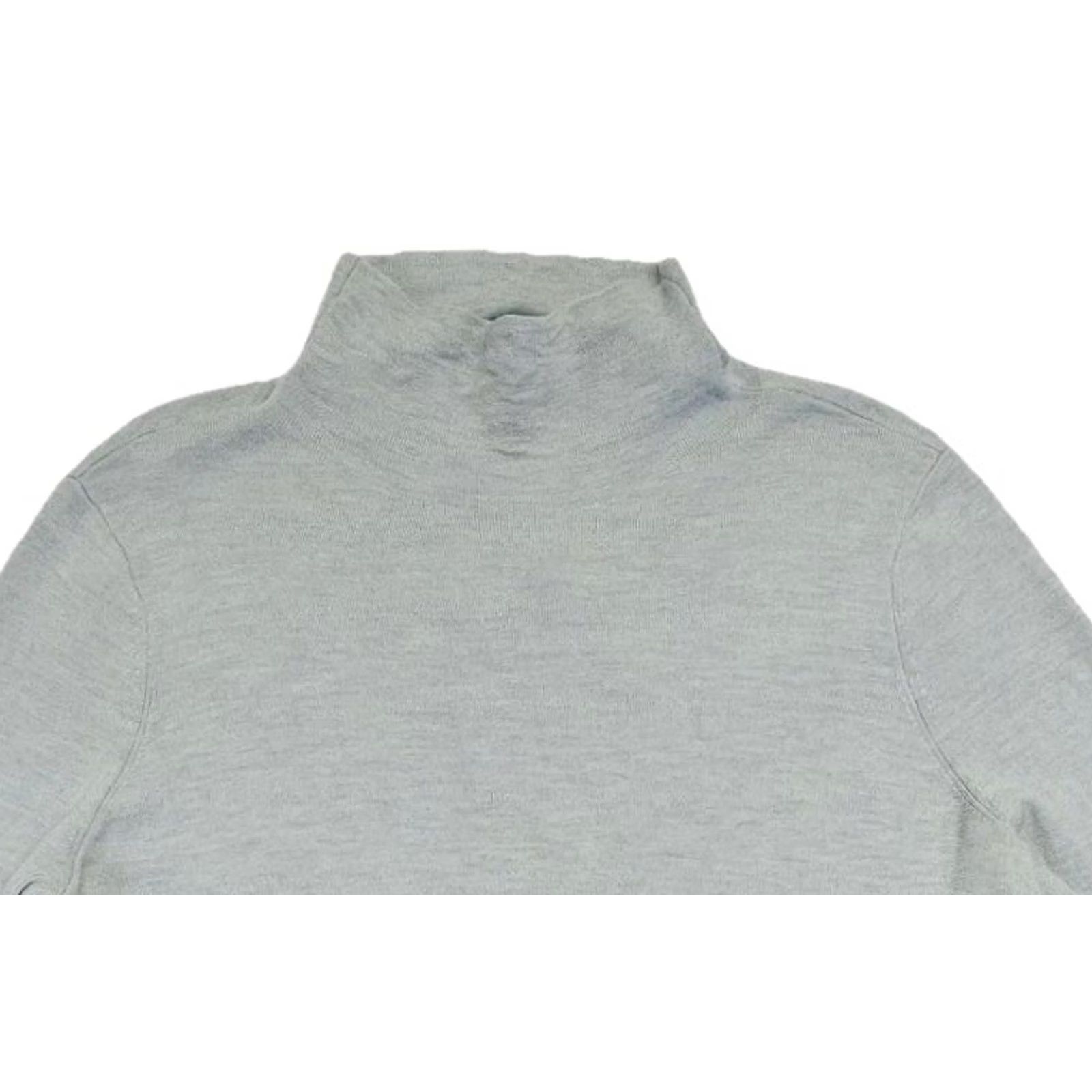 Eileen Fisher VINTAGE Eileen Fisher Sweater Mock Neck 100% Merino Wool S Sage Green Womens Size S / US 4 / IT 40 - 7 Thumbnail