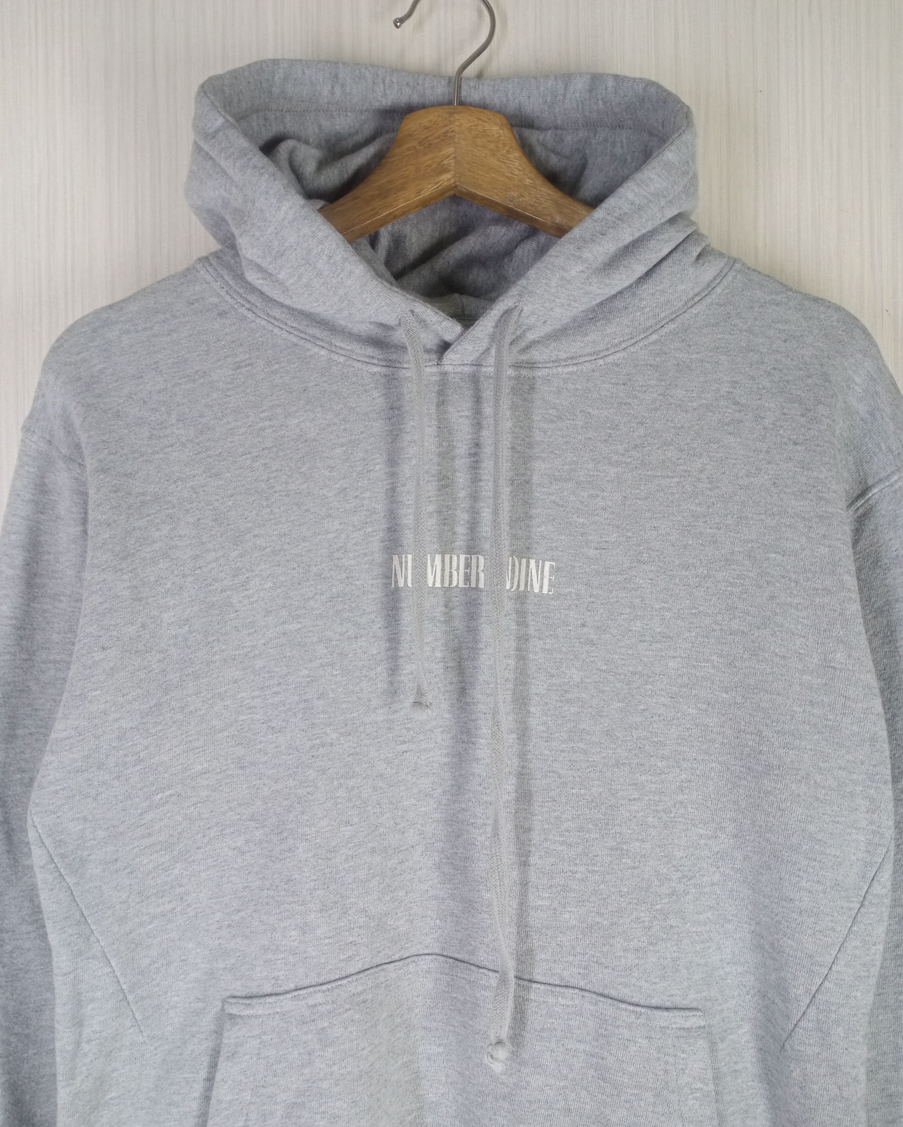 Number (N)ine Rare Number Nine Denim Hoodie Sweatshirt Size US S / EU 44-46 / 1 - 2 Thumbnail