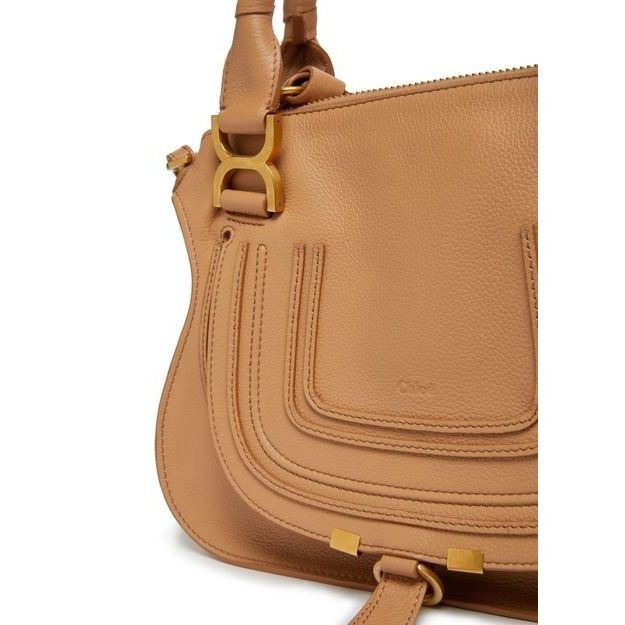 Chloe Chloe Small Hobo Light Tan Grained Leather Shoulder Bag New Size ONE SIZE - 5 Thumbnail