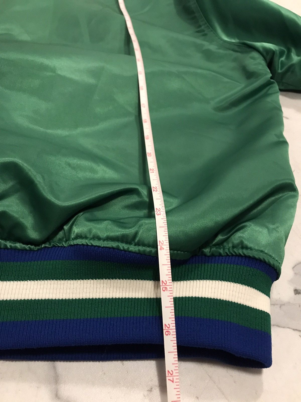 NHL × Starter × Vintage Rare Vintage 90s Hartford Whalers satin jacket Size US L / EU 52-54 / 3 - 6 Thumbnail
