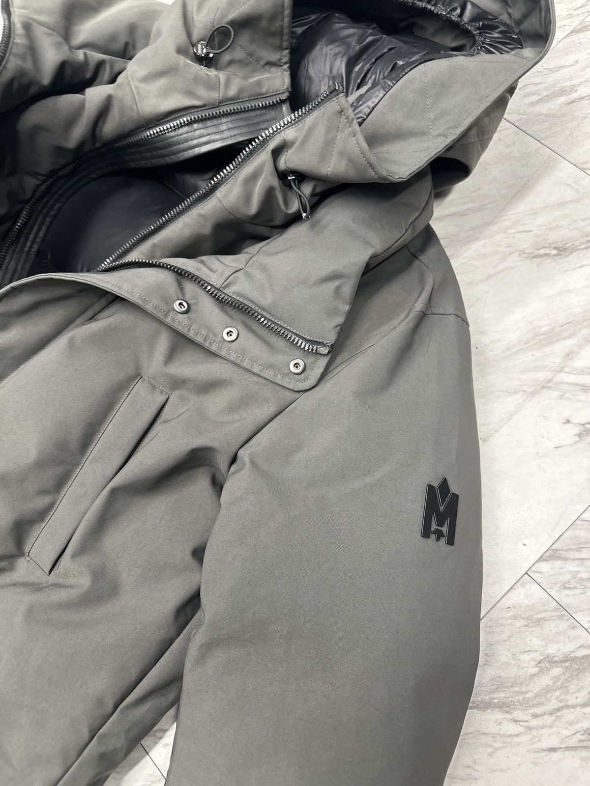 Mackage Mackage Down Coat CARBON Size US L / EU 52-54 / 3 - 3 Thumbnail