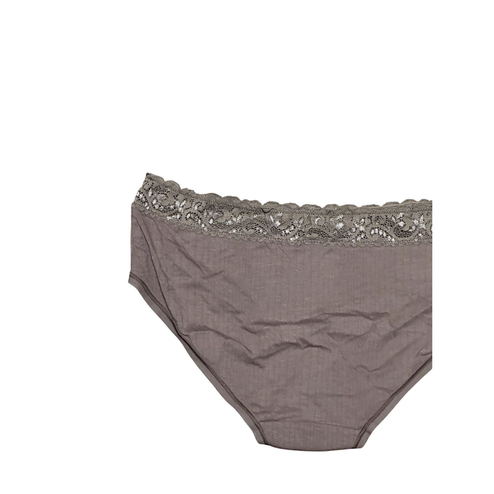 Other Felina Panty Lace Trimmed Hipster Bikini Cut Brown M NWOT Size ONE SIZE - 6 Thumbnail
