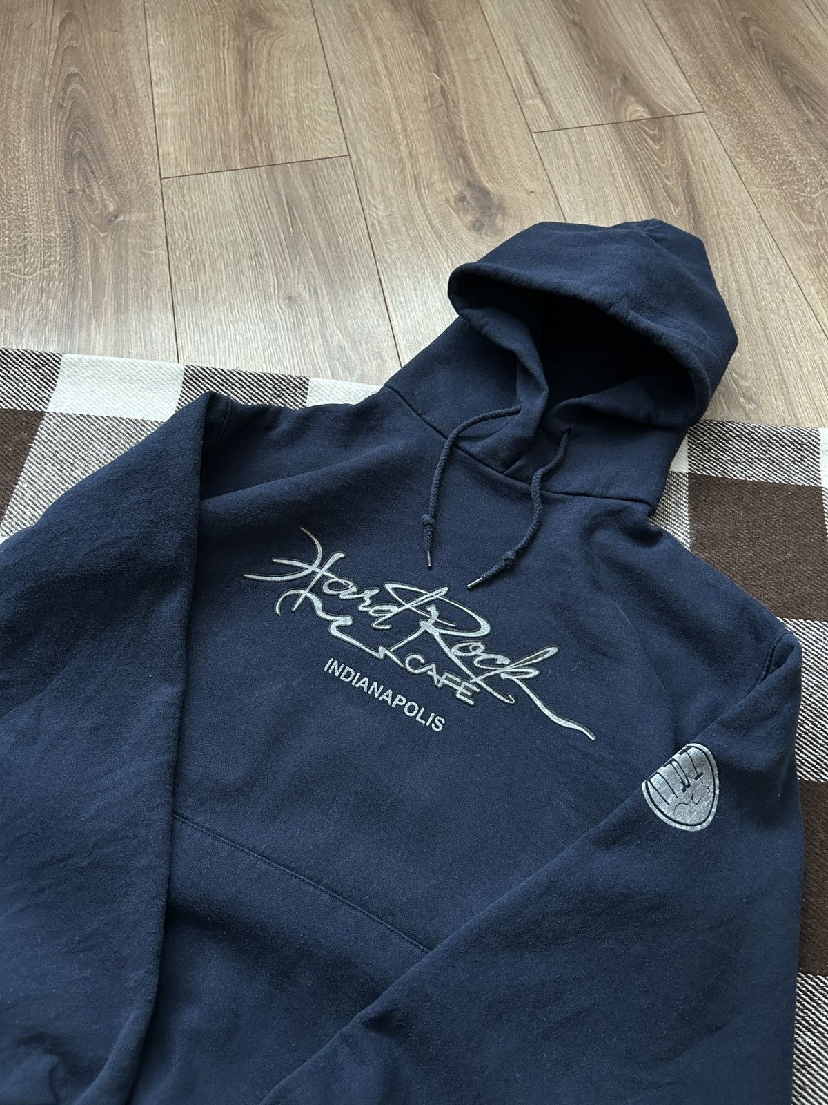 Hard Rock Cafe × Vintage Vintage Hard Rock big logo Jcno style hoodies made in usa Size US M / EU 48-50 / 2 - 3 Thumbnail