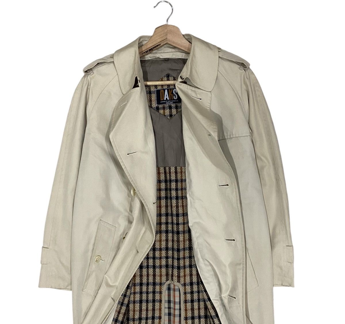 DAKS × Designer 🔥VTG DAKS LONDON ENGLAND DOUBLE BREASTED TRENCHCOATS Size US S / EU 44-46 / 1 - 5 Thumbnail
