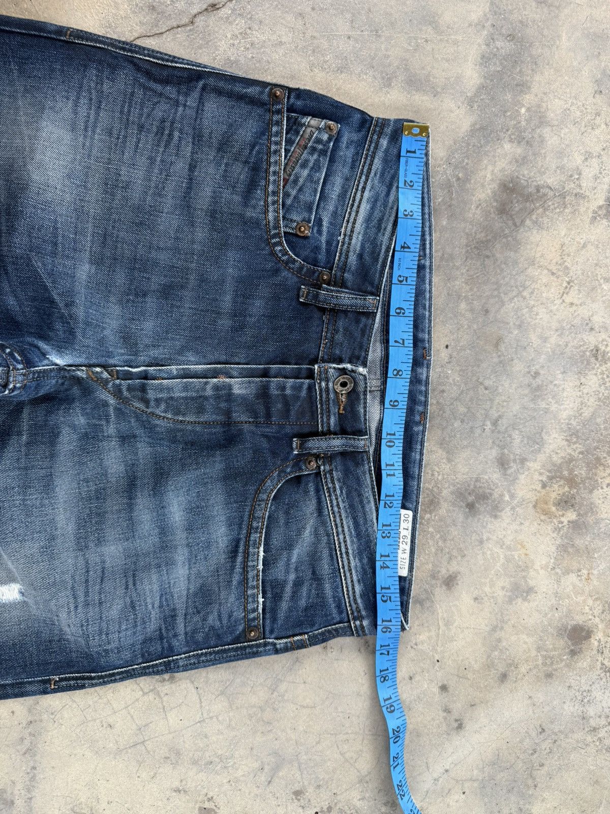 Diesel VINTAGE DIESEL BRADOM BUTTON FLY JEAN DENIM PANTS Size US 32 / EU 48 - 6 Thumbnail