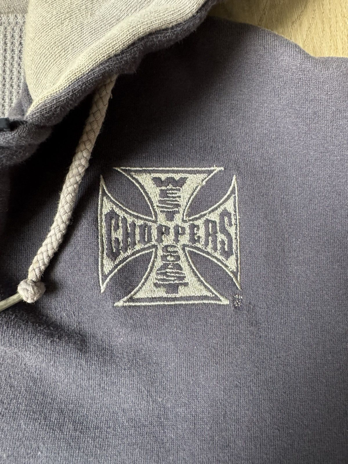 West Coast Choppers Vintage West Coast Choppers Zip Up Hoodie Rare GRAILED Wings Size US M / EU 48-50 / 2 - 4 Thumbnail