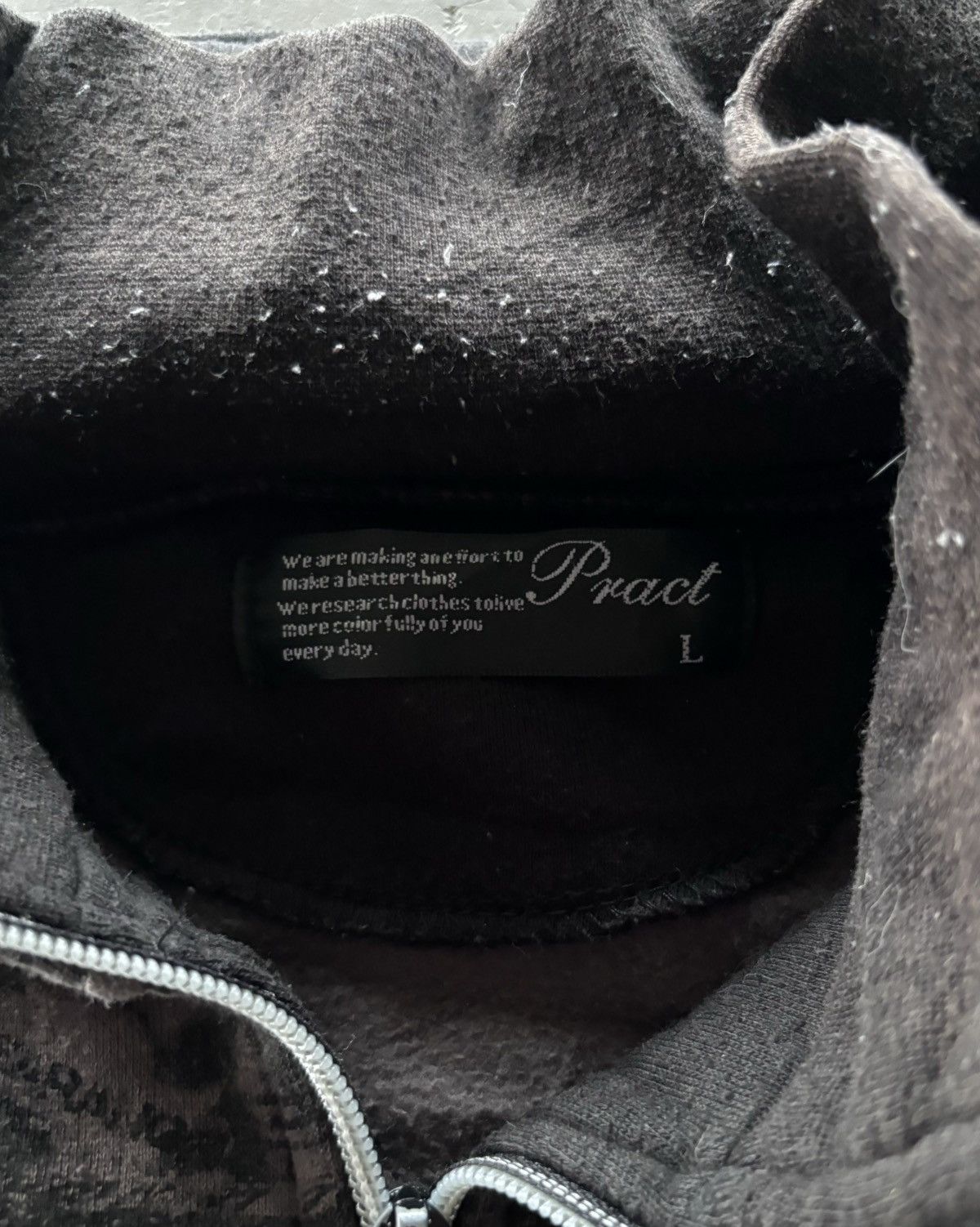 If Six Was Nine × Japanese Brand × Le Grande Bleu (L.G.B.) Pract Ifsixwasnine lgb style Poem Bono Hoodie Size US L / EU 52-54 / 3 - 4 Thumbnail