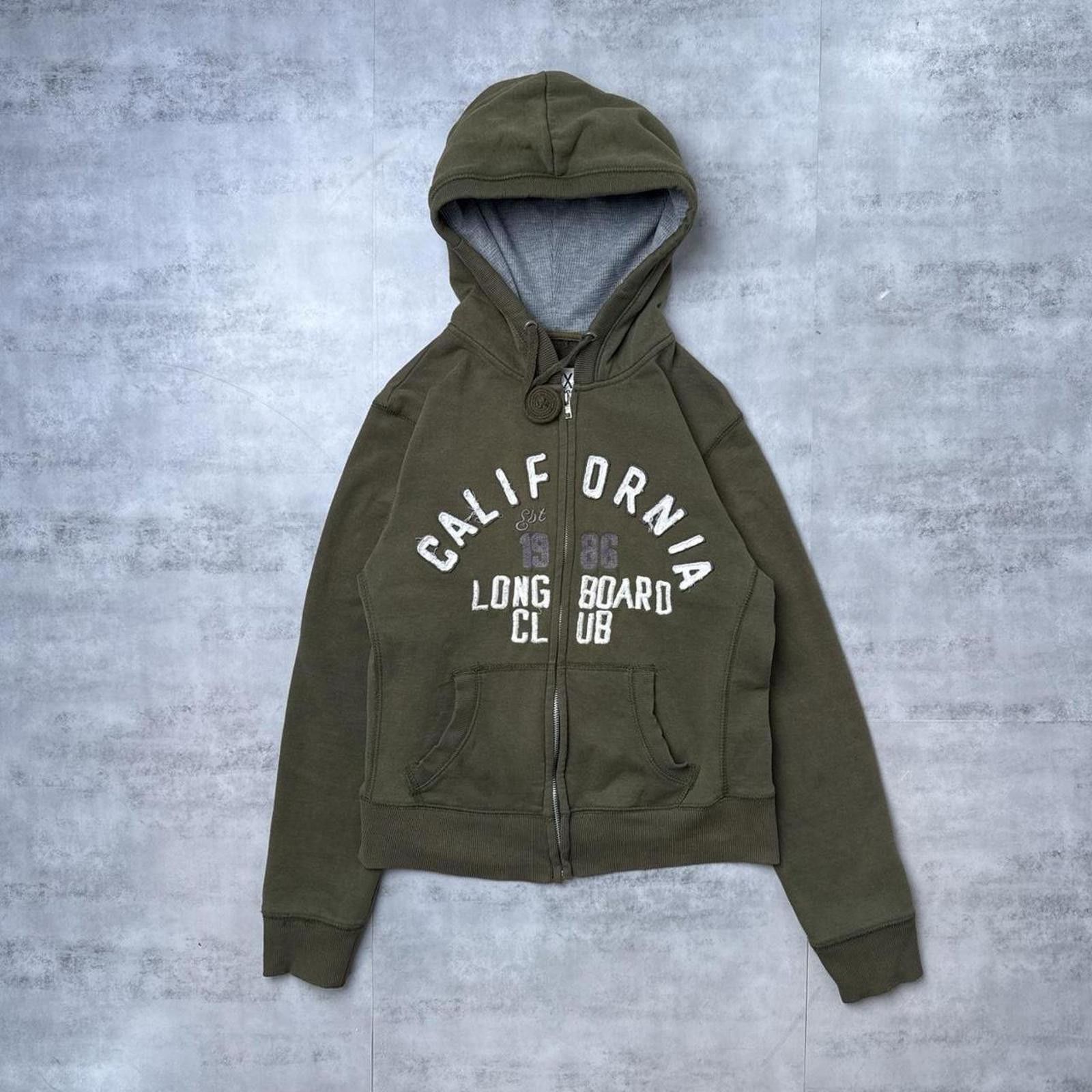 Other Y2K Reflex Green 00s California Longboard Zip Up Jacket Size L / US 10 / IT 46 - 1 Thumbnail