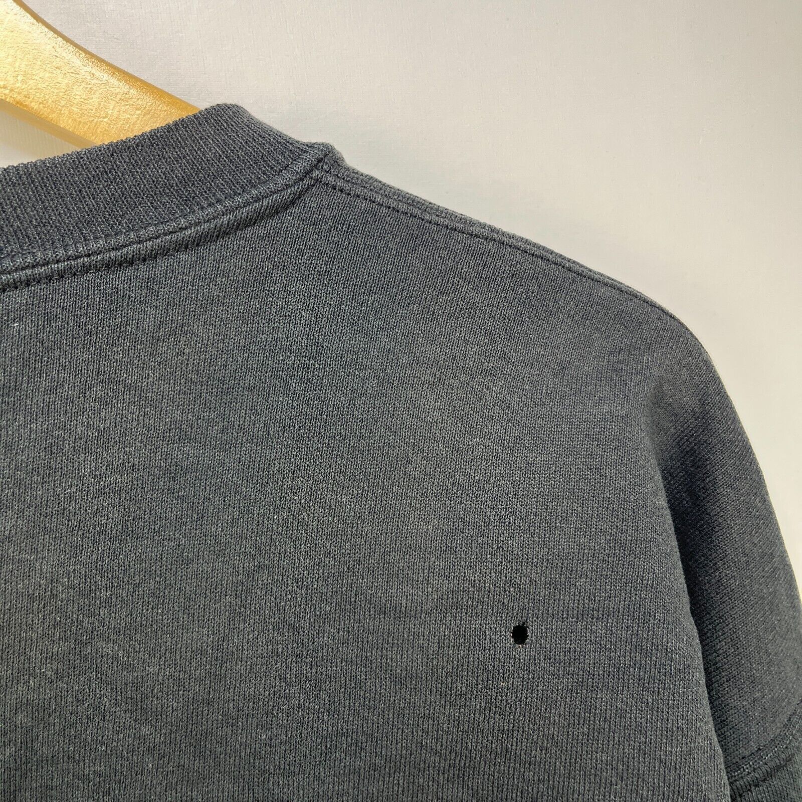 Russell Athletic × Vintage Vintage 90s Sun Faded Blank Black Russell Athletic Large Size US L / EU 52-54 / 3 - 9 Thumbnail