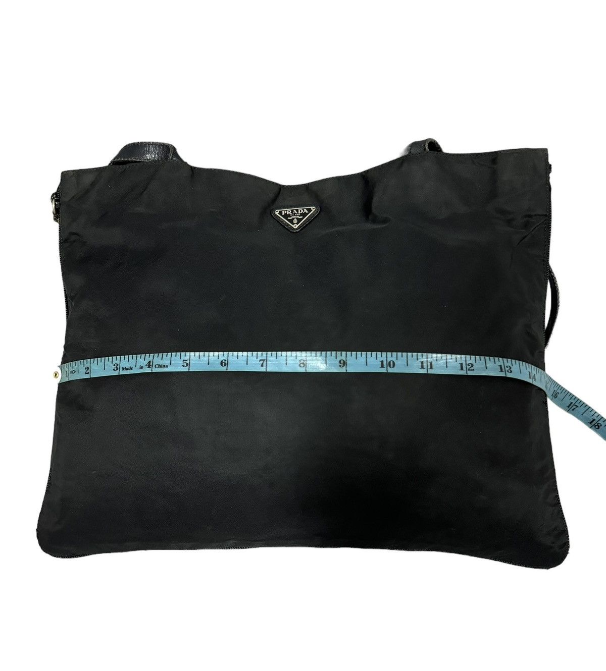 Prada Authentic🔥Prada Tessuto City Top Tote Zipper Expand Bag Size ONE SIZE - 19 Thumbnail