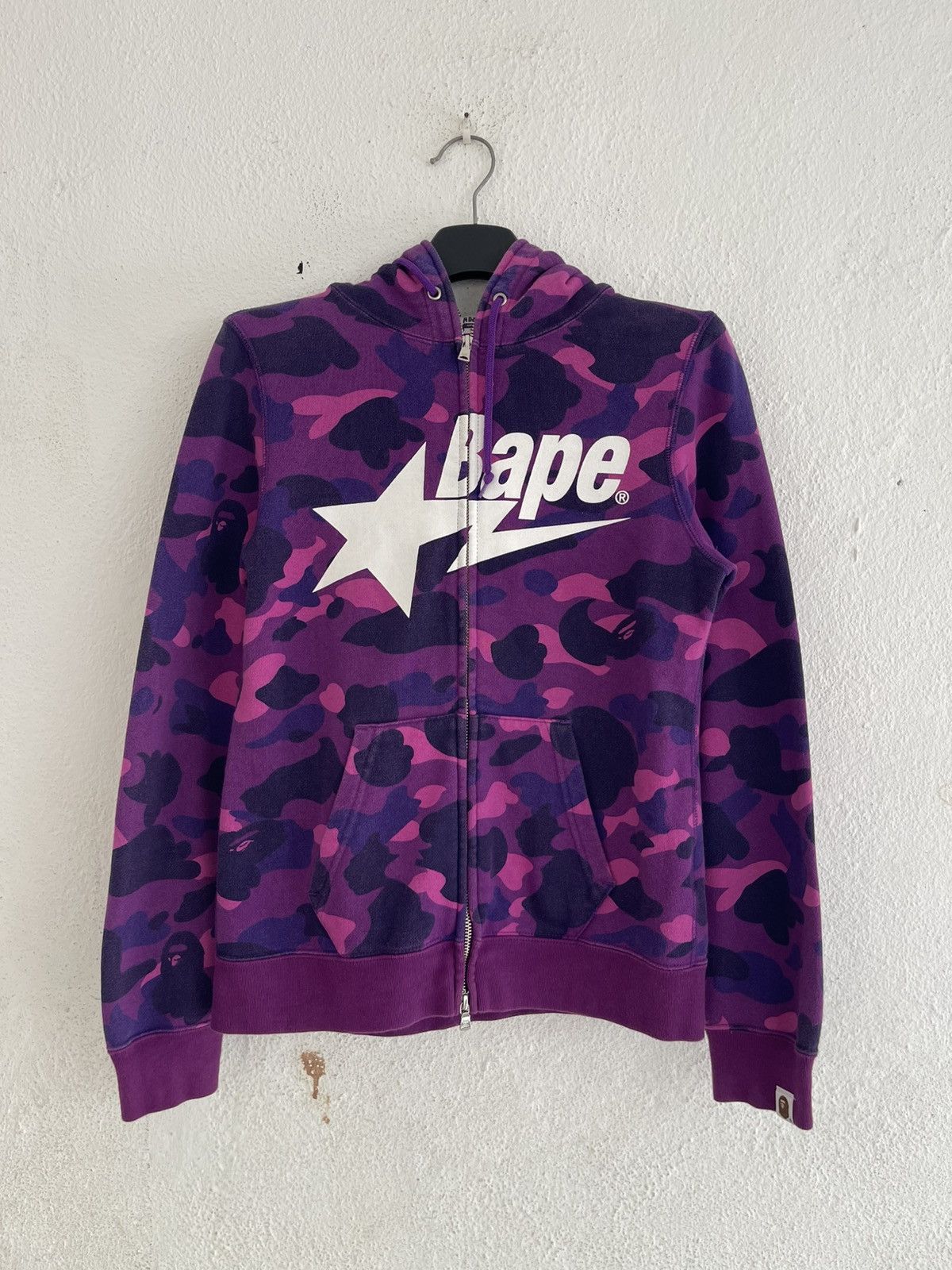 Bape Bape Purple Camo Sta Full Zip Hoodie Newjeans Fit Size XS / US 0-2 / IT 36-38 - 3 Thumbnail
