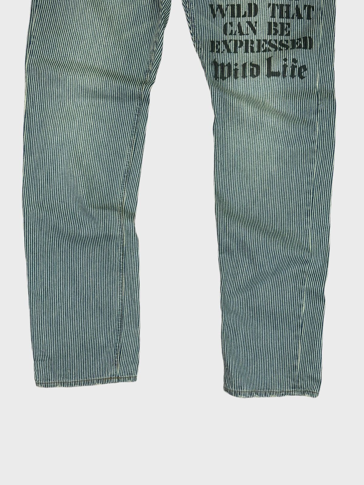 Japanese Brand Genuine WILD LIFE Hickory Hysteric Glamour Style Pants Size US 35 - 5 Thumbnail