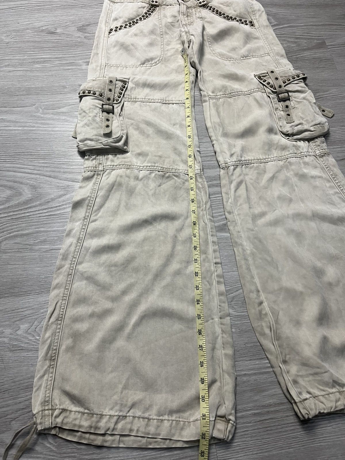 Japanese Brand Cook 90s Ifsixwasnine Lgb Style Bondage Cargo Pants Size US 30 / EU 46 - 15 Thumbnail