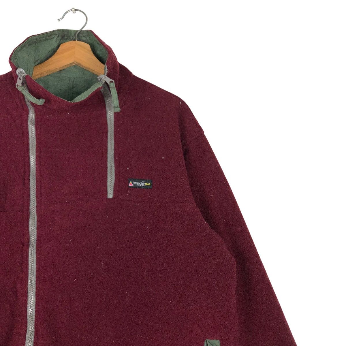 Japanese Brand 🔥Vintage Reversible Bomber Jacket Wrangler Trail Size US M / EU 48-50 / 2 - 6 Thumbnail