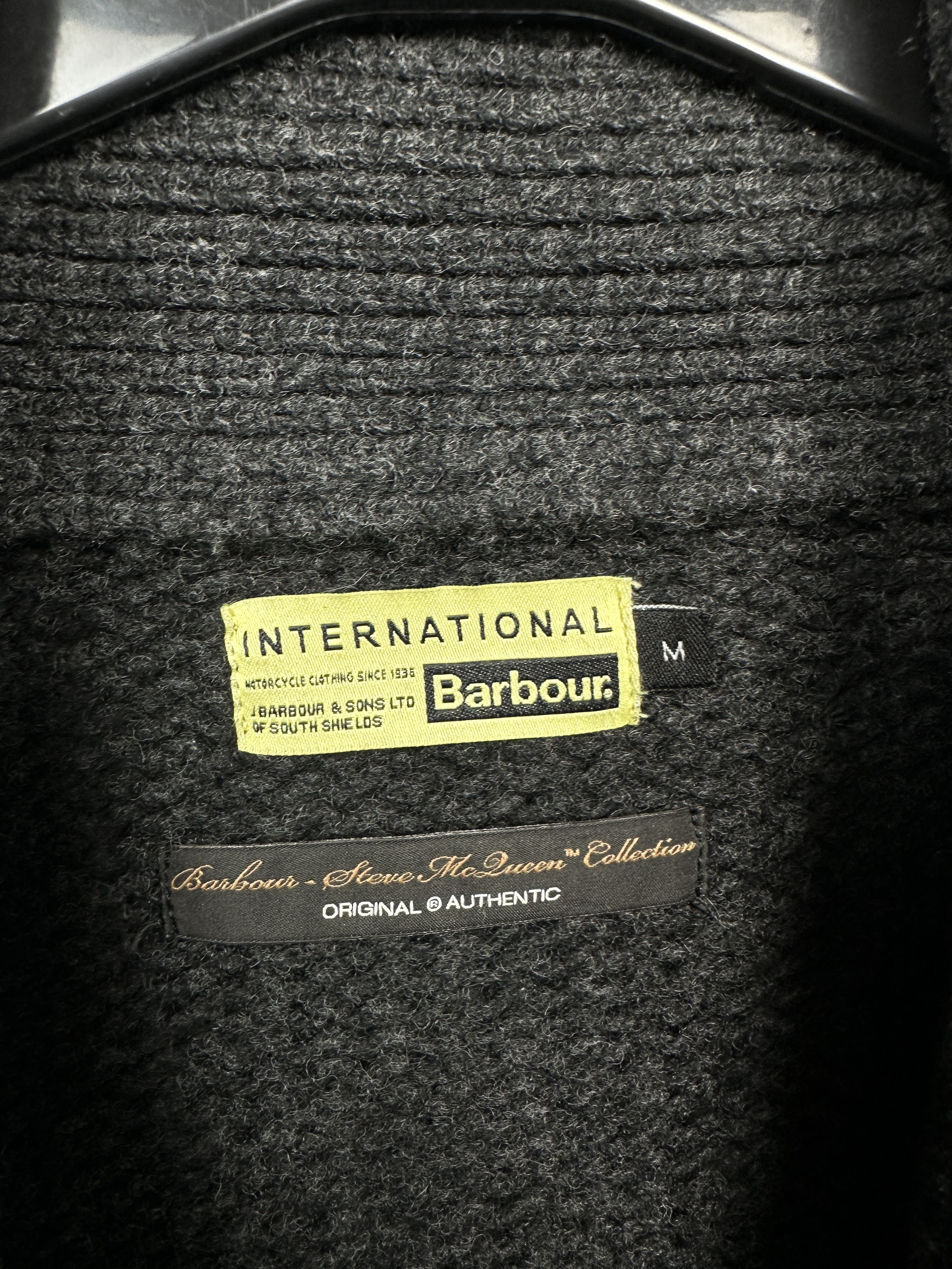 Barbour Barbour International Mens Melrose Shawl Neck Wool Cardigan Size US M / EU 48-50 / 2 - 4 Thumbnail
