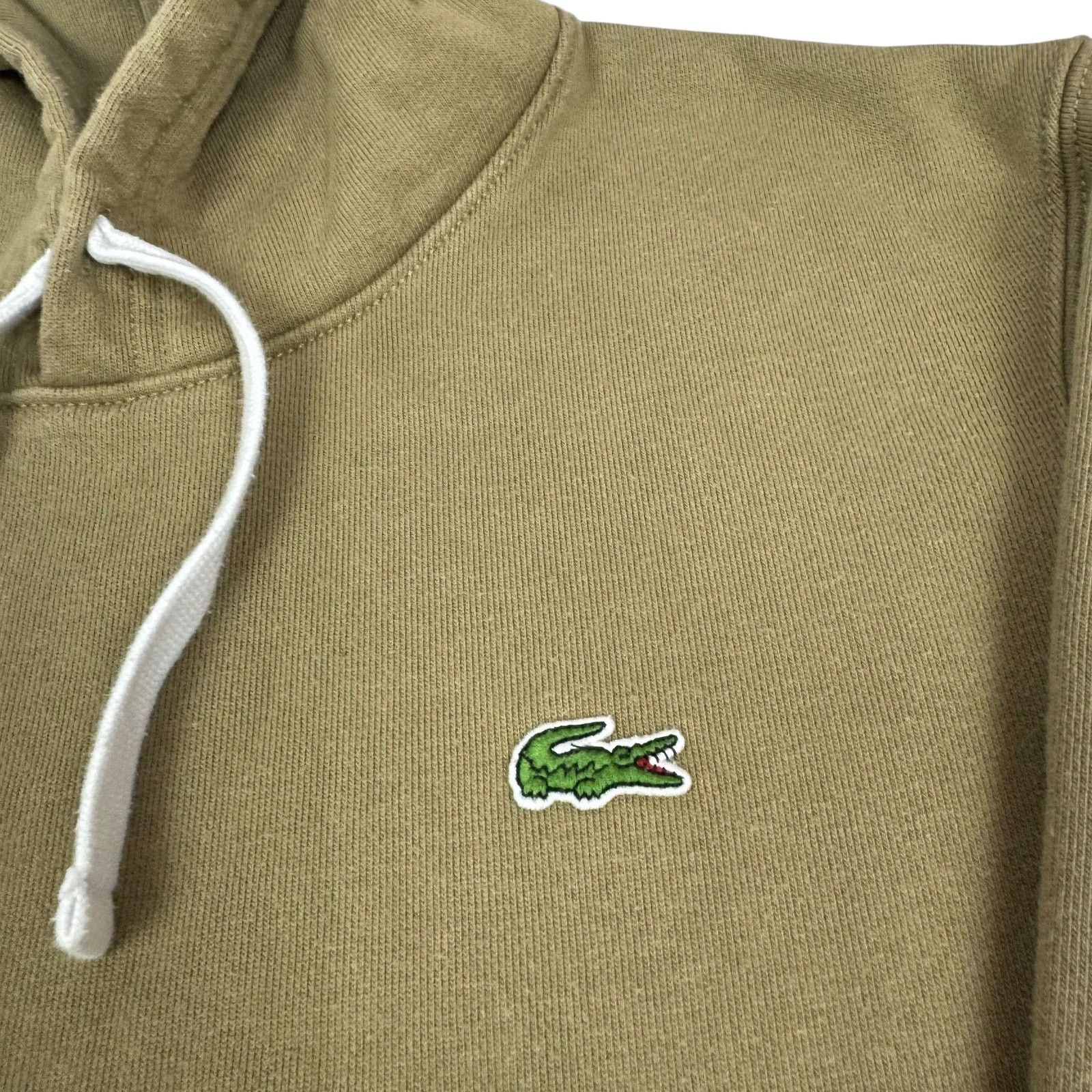 Lacoste Lacoste Classique Unisex Olive Cotton Pullover Hoodie Small Size US S / EU 44-46 / 1 - 5 Thumbnail
