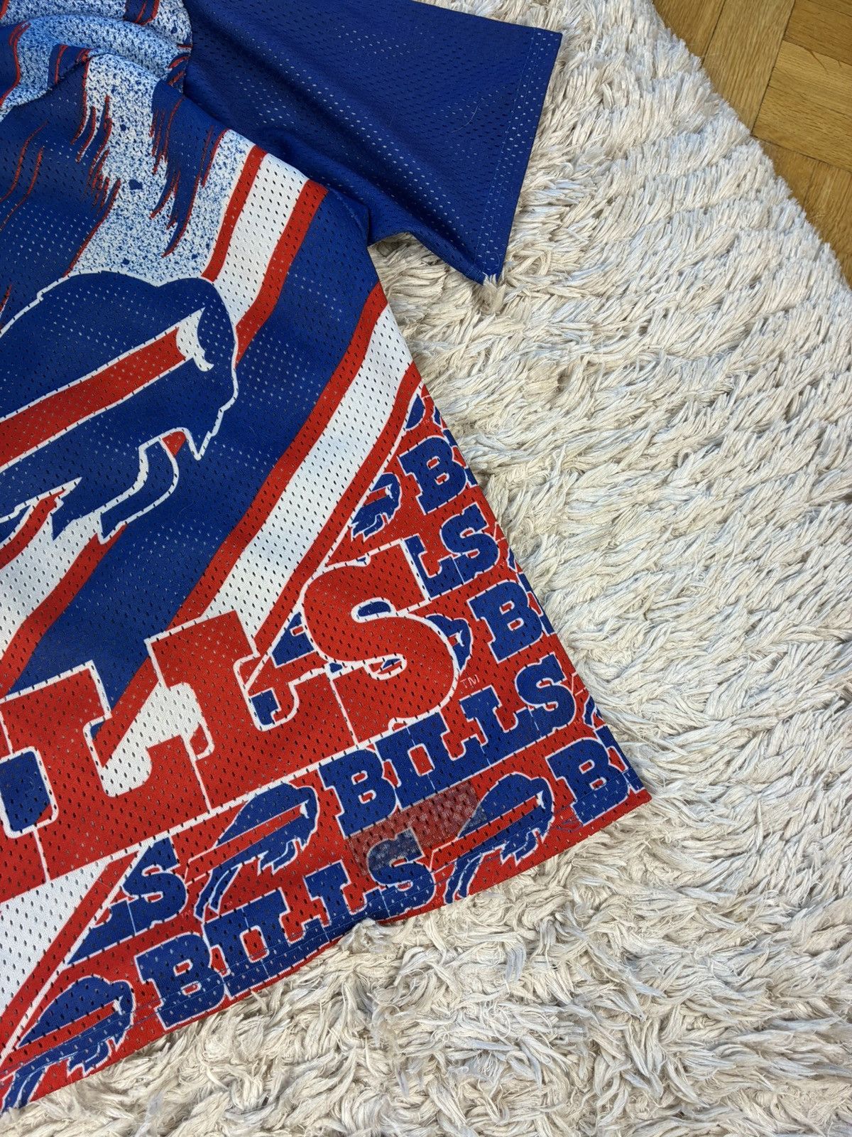 Ccm 80s CCM Buffalo Bills All Over Print Jersey Size US S / EU 44-46 / 1 - 8 Thumbnail