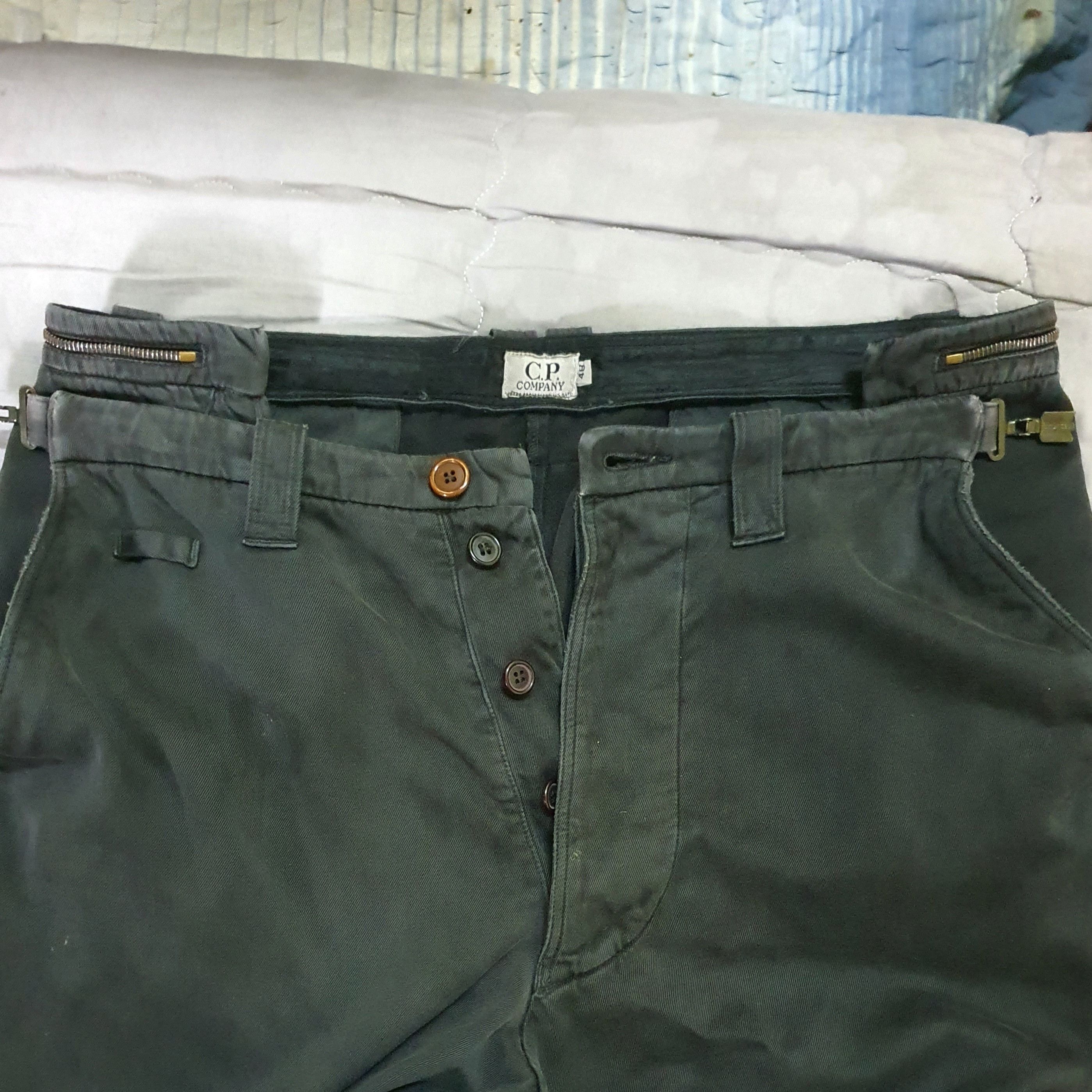 C.P. Company × Massimo Osti × Vintage C.P. Company Vintage Adjustable Waist Short Pants Size US 32 / EU 48 - 7 Thumbnail