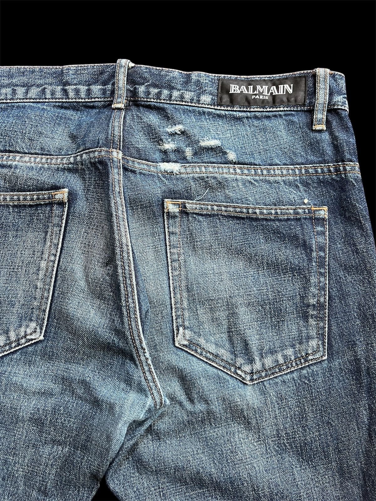 Balmain BALMAIN SKINNY JEANS Size US 30 / EU 46 - 4 Thumbnail