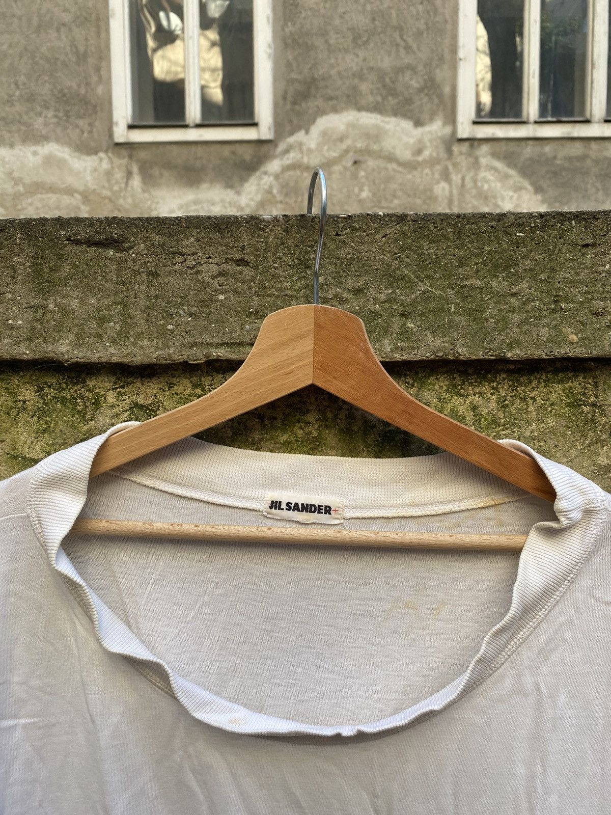 Jil Sander × Vintage Vintage 90s Jil Sander+ Double Pocket Oversized T-Shirt Size US XXL / EU 58 / 5 - 3 Thumbnail
