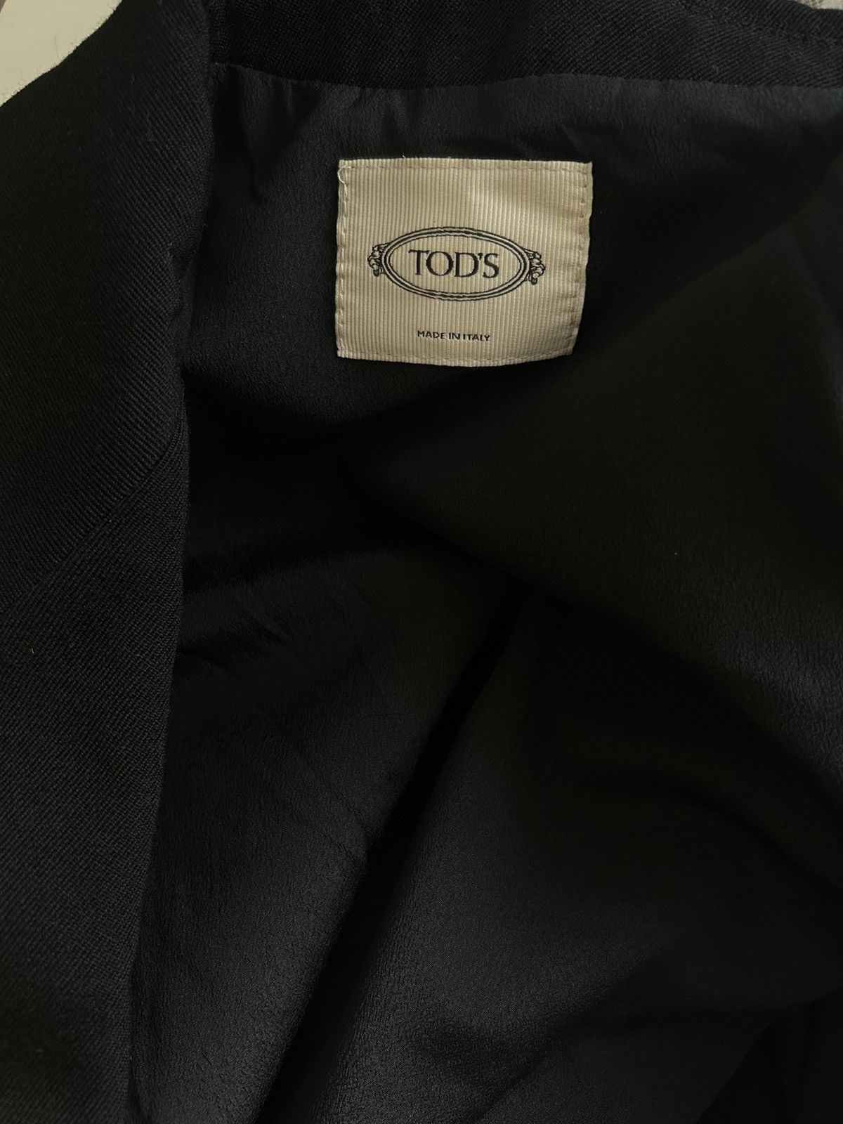 Tod's black blazer jacket suit Tod’s wool Size L / US 10 / IT 46 - 4 Thumbnail