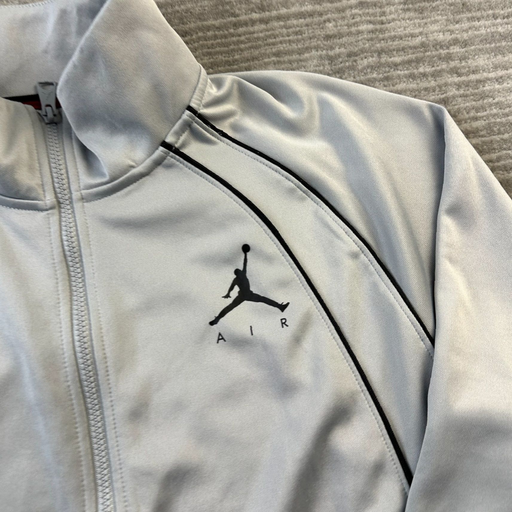 Jordan Brand Jordan Jacket Mens Medium Gray Full Zip Dna Track Logo Size US M / EU 48-50 / 2 - 4 Thumbnail