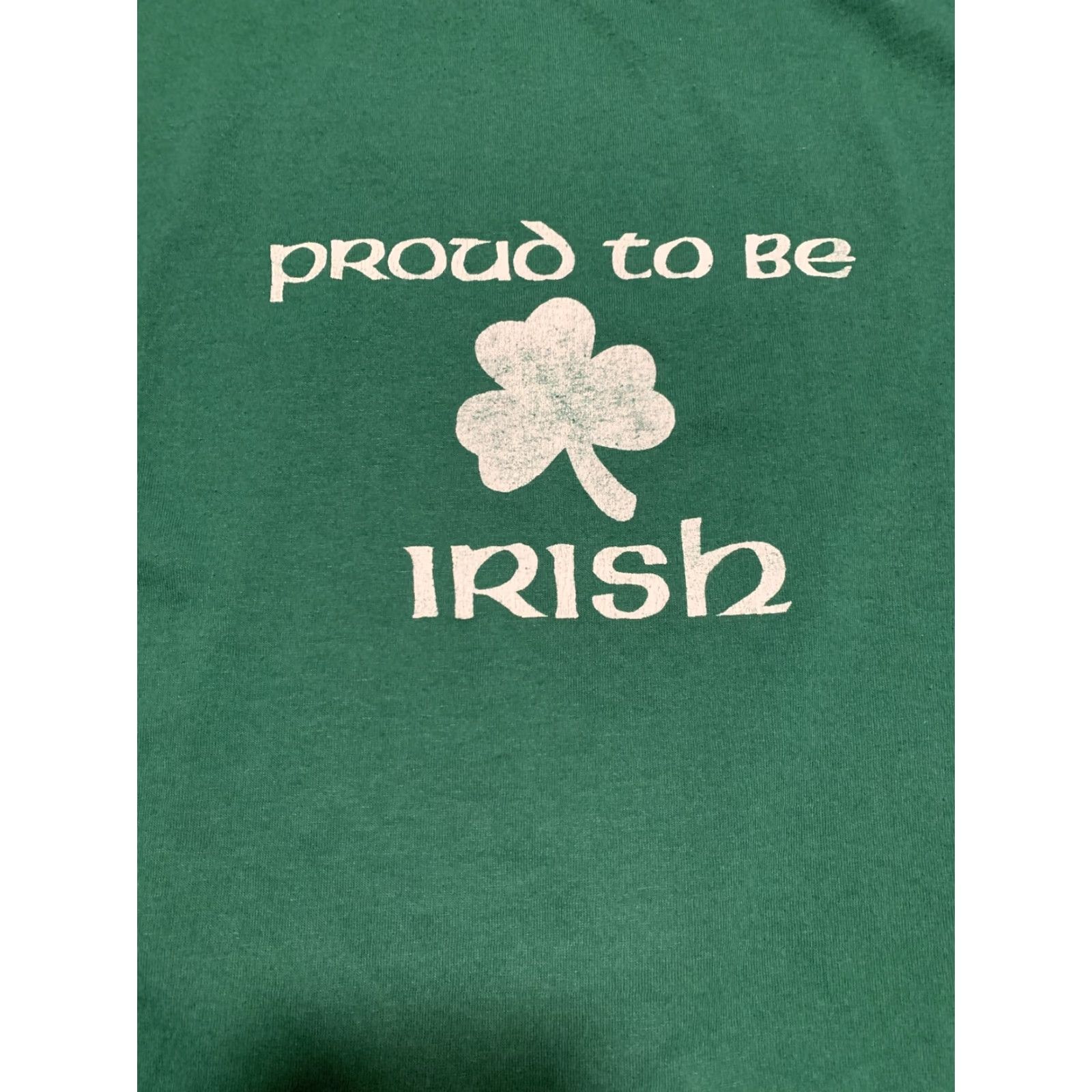 Vintage VINTAGE Proud To Be Irish St Patricks Day T Shirt XL Men Green XL T-Shirt Size US XL / EU 56 / 4 - 2 Thumbnail