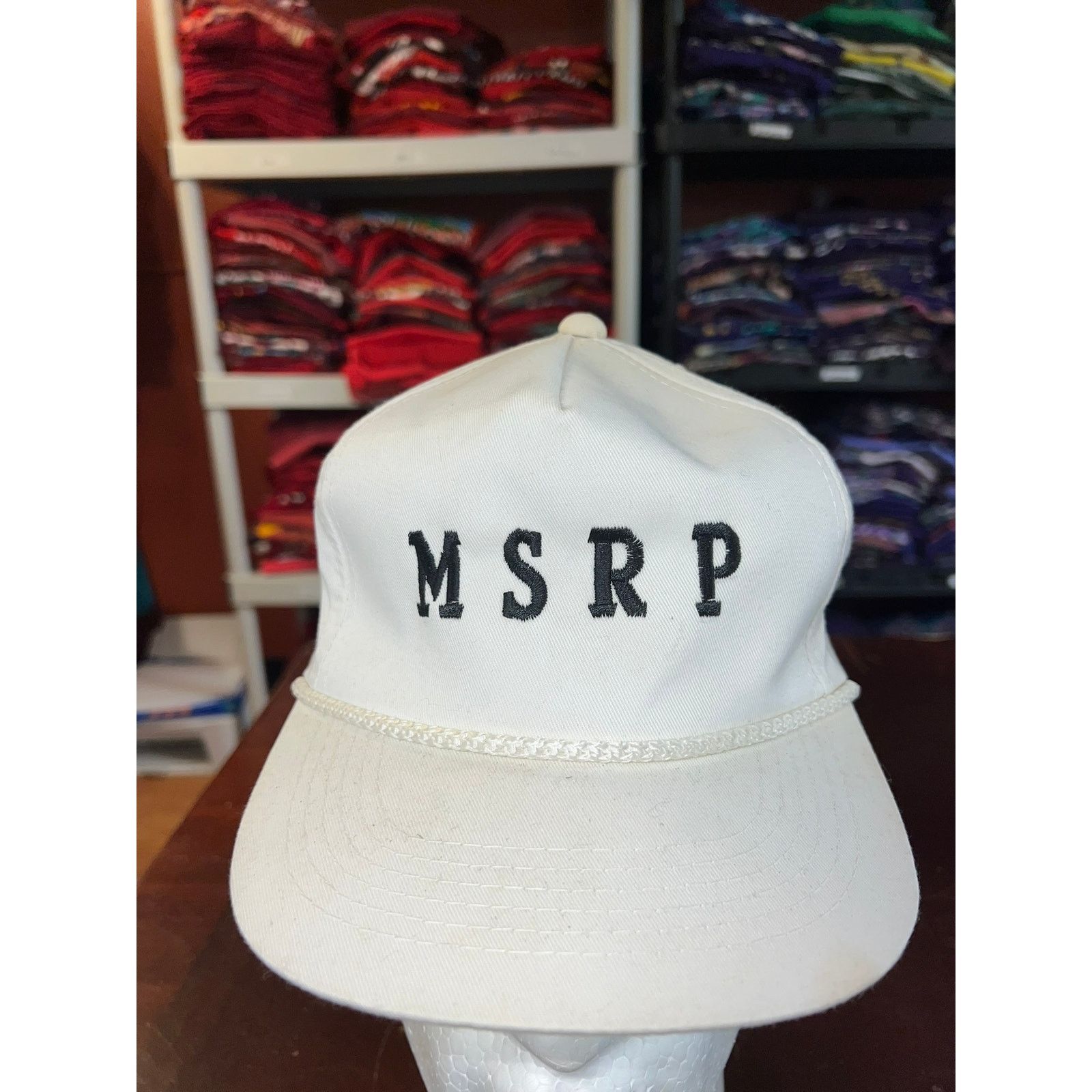 Vintage Vintage MSPR Hat White Roper Snapback Cap 90s 1990s Size ONE SIZE - 2 Thumbnail
