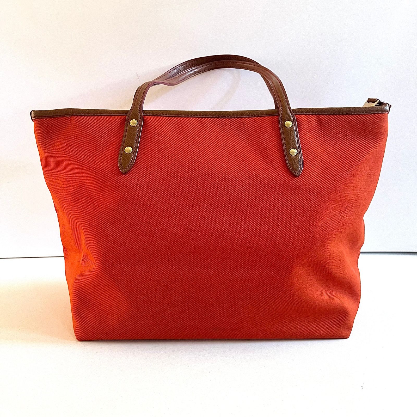 Coach COACH Sawyer Tote Bag, Orange, Fall Shoulder Bag Size ONE SIZE - 7 Thumbnail