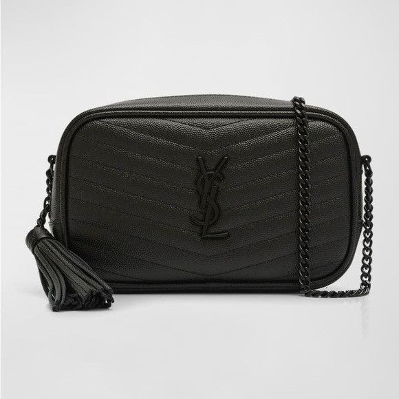 Saint Laurent Lou Mini Camera Crossbody Bag