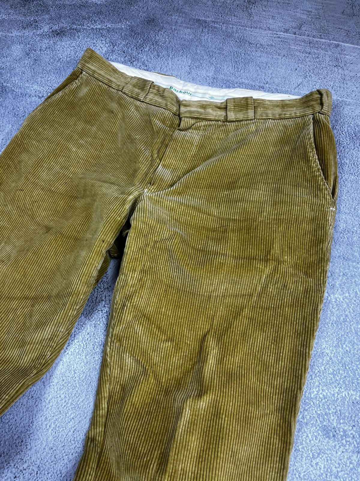 Barbour × Vintage Barbour corduroy pants vintage 90s Size US 35 - 3 Thumbnail