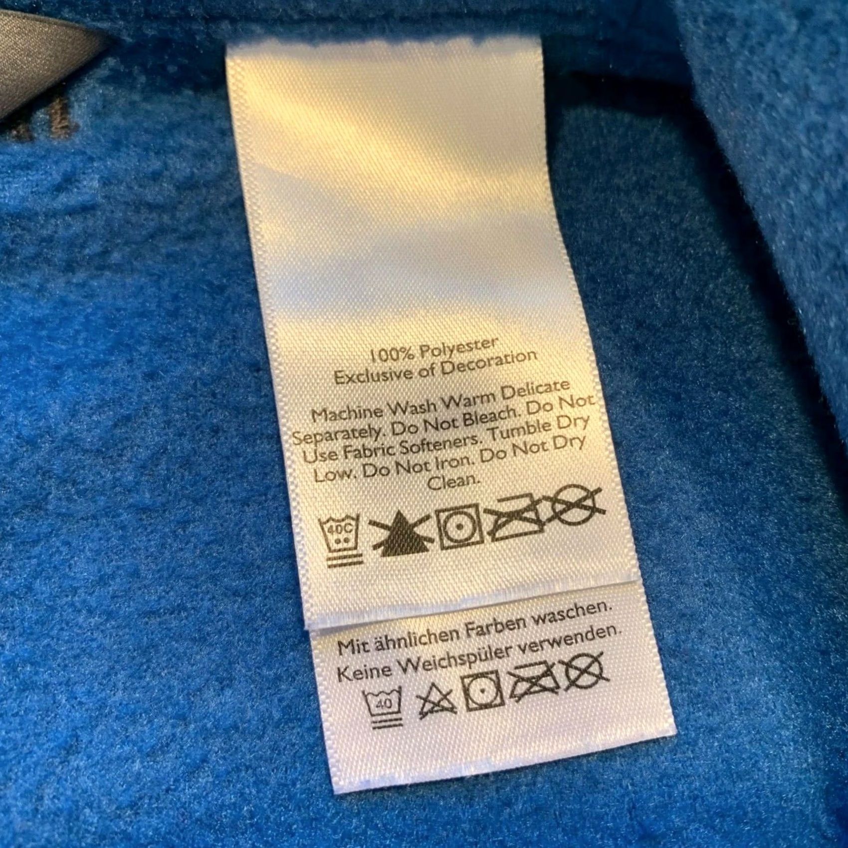 Eddie Bauer VINTAGE Eddie Bauer Full Zip Fleece Vest Sleeveless Jacket Zip Pockets Blue XL NWOT Size US XL / EU 56 / 4 - 6 Thumbnail