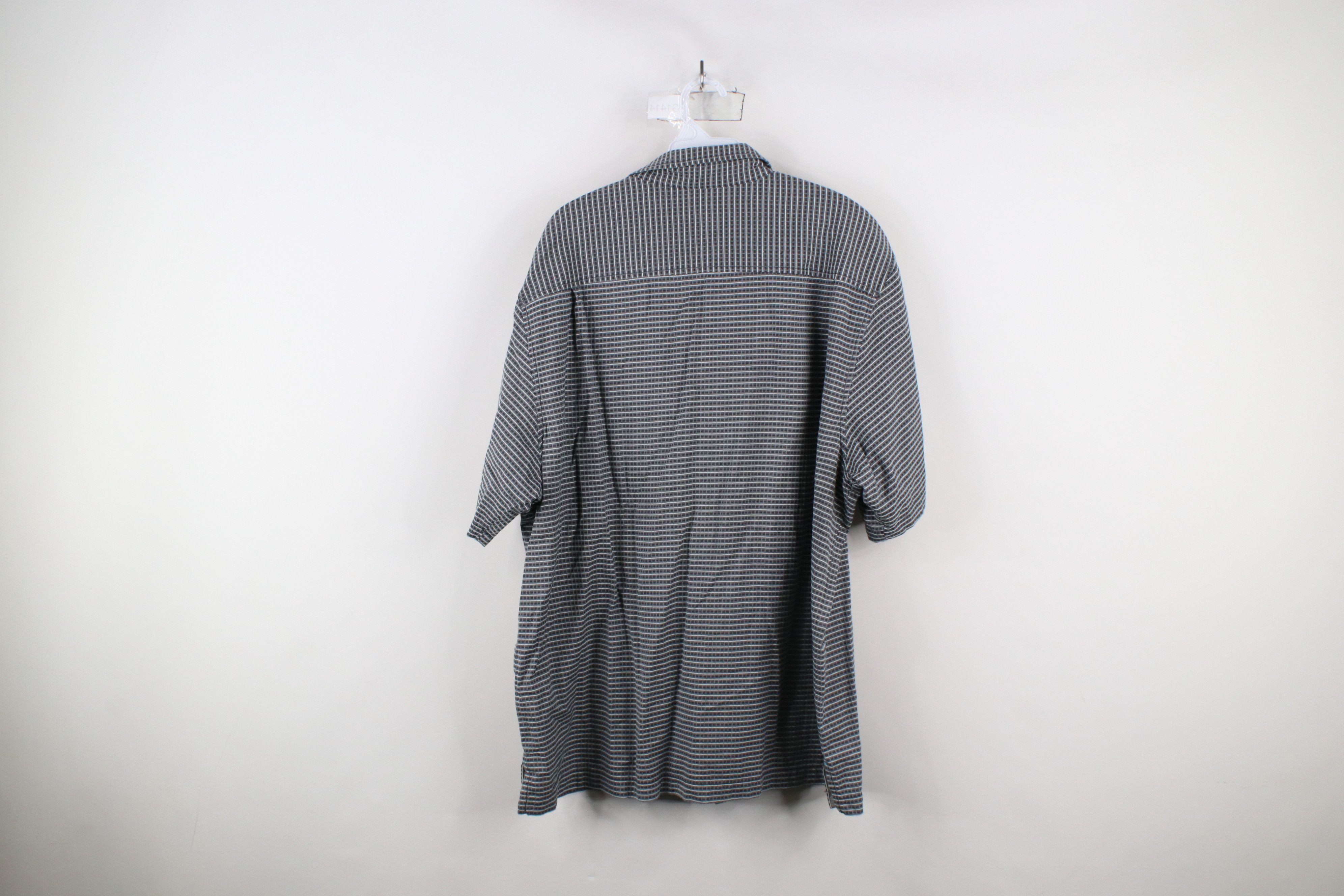 Tommy Bahama × Vintage Vintage Tommy Bahama Geometric Blend Collared Button Shirt Size US XL / EU 56 / 4 - 12 Thumbnail