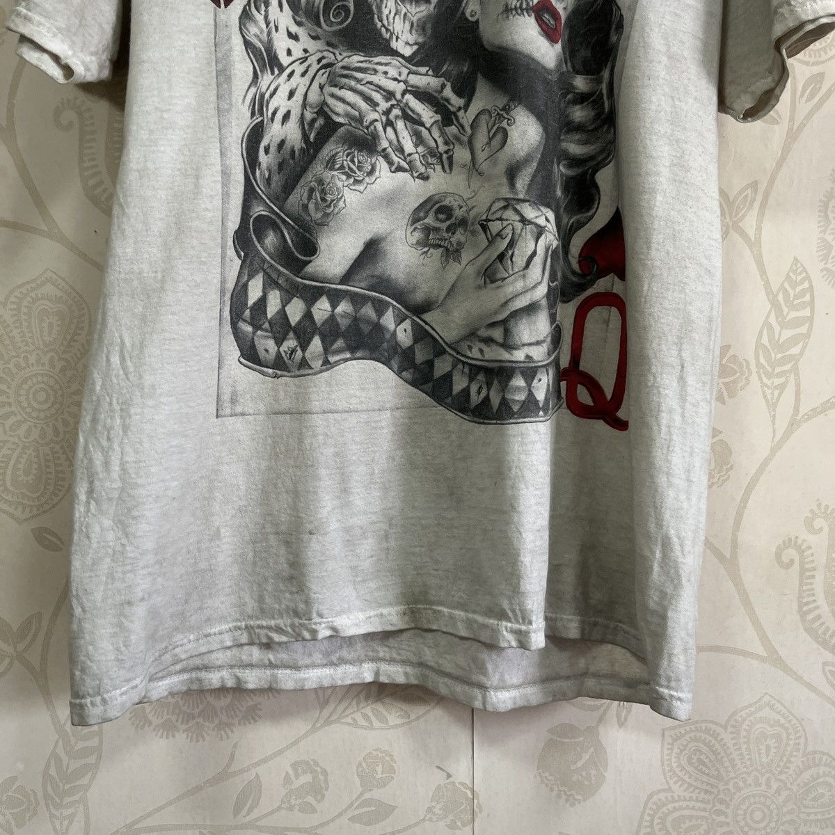 Fruit Of The Loom Vintage Y2K King Queen Skulls Fruit Of The Looms Size US L / EU 52-54 / 3 - 8 Thumbnail
