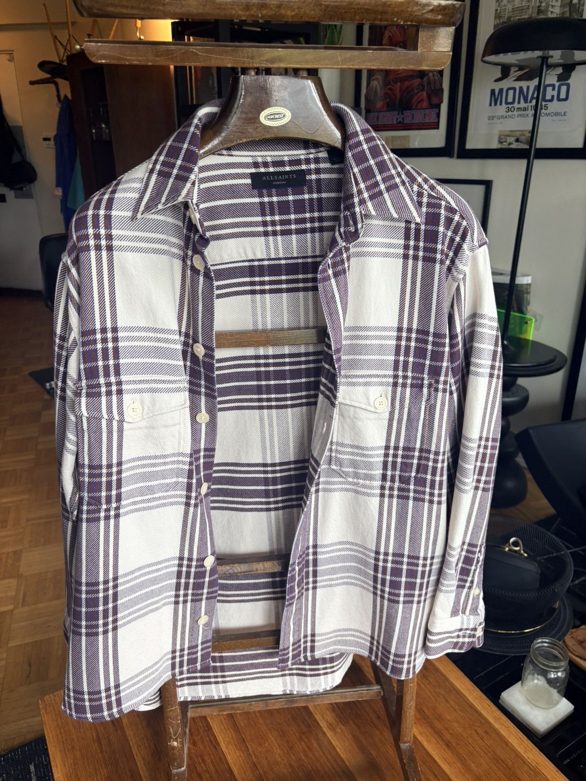 Allsaints All Saints Overshirt/Jacket Size US L / EU 52-54 / 3 - 1 Thumbnail
