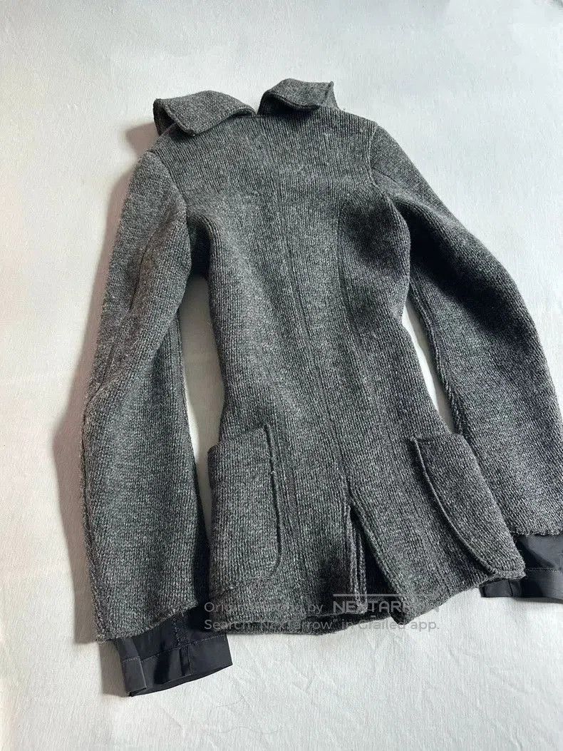 Junya Watanabe Junya Watanabe Asymmetric Wool Jacket. Size S / US 4 / IT 40 - 4 Thumbnail