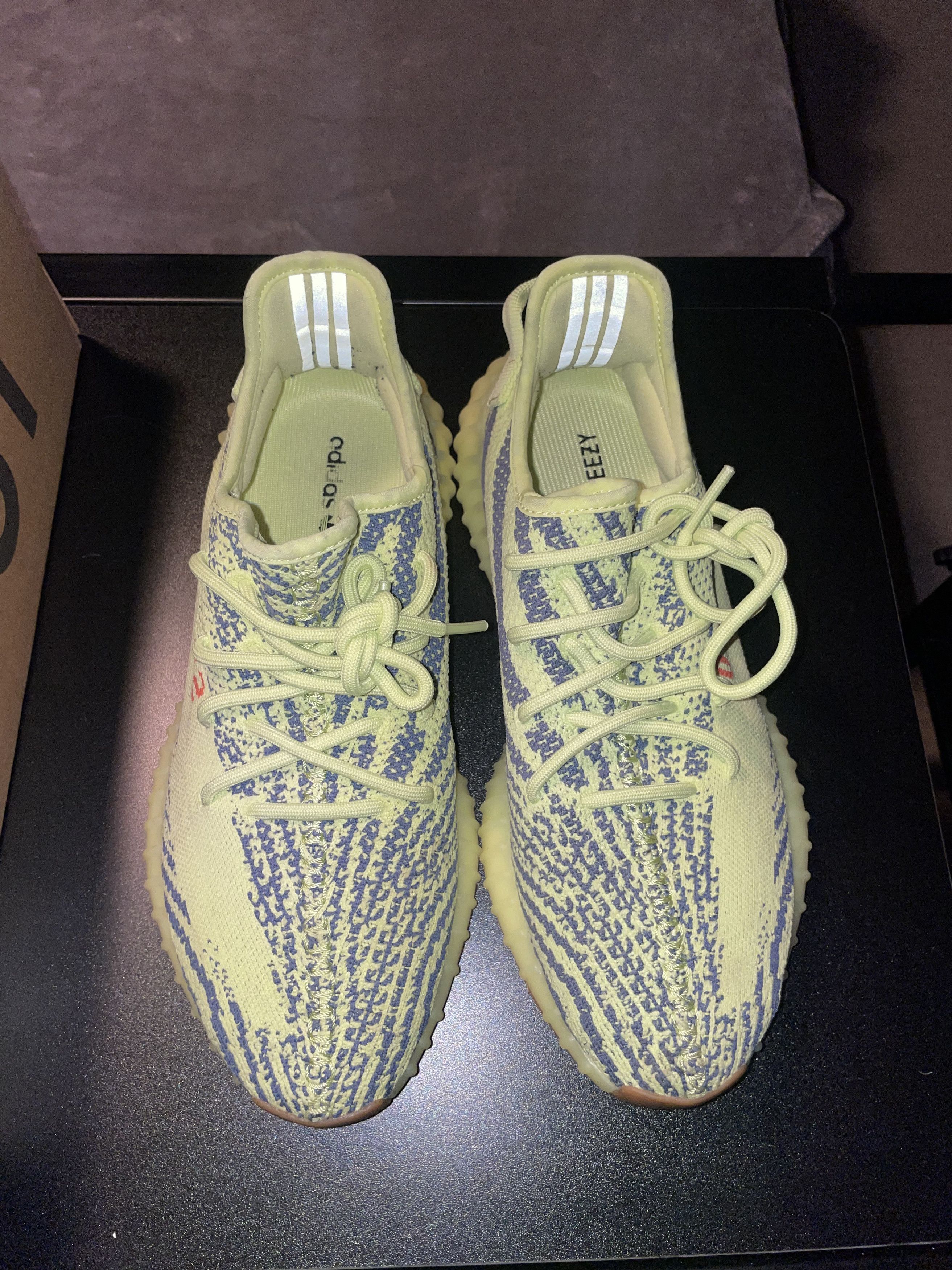 Adidas Frozen Yellow Yeezy Size US 9.5 / EU 42-43 - 7 Thumbnail