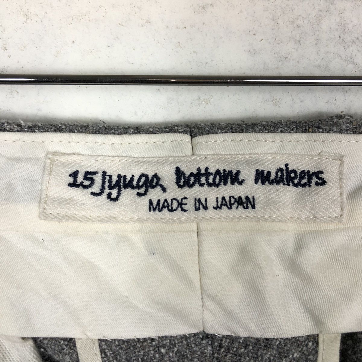 Japanese Brand 🔥Vintage Wool Cropped Biker Pants 15 Jugya Junya Watanabe Size US 33 - 13 Thumbnail