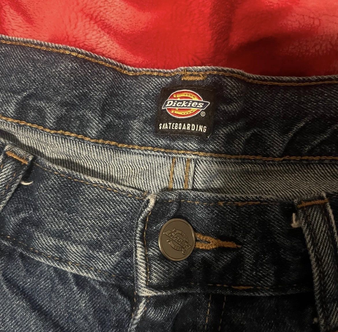 Dickies Blue skateboarding loose fit jeans Size US 34 / EU 50 - 3 Thumbnail