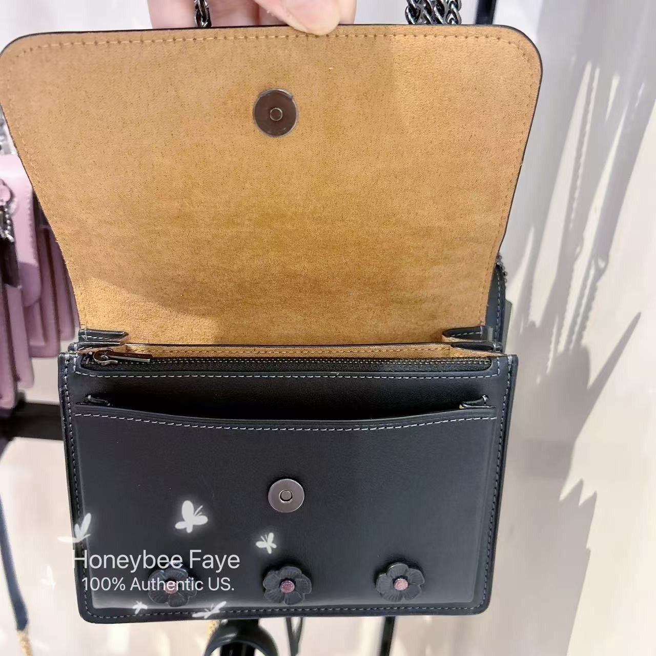 Coach Mini Klare Crossbody Bag With Floral Applique CAK00 Size ONE SIZE - 4 Thumbnail
