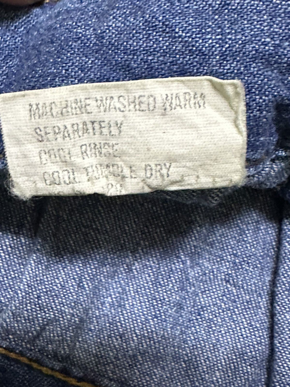 Johnbull John bull Denim Type 1 Jacket buckle back Size US M / EU 48-50 / 2 - 5 Thumbnail