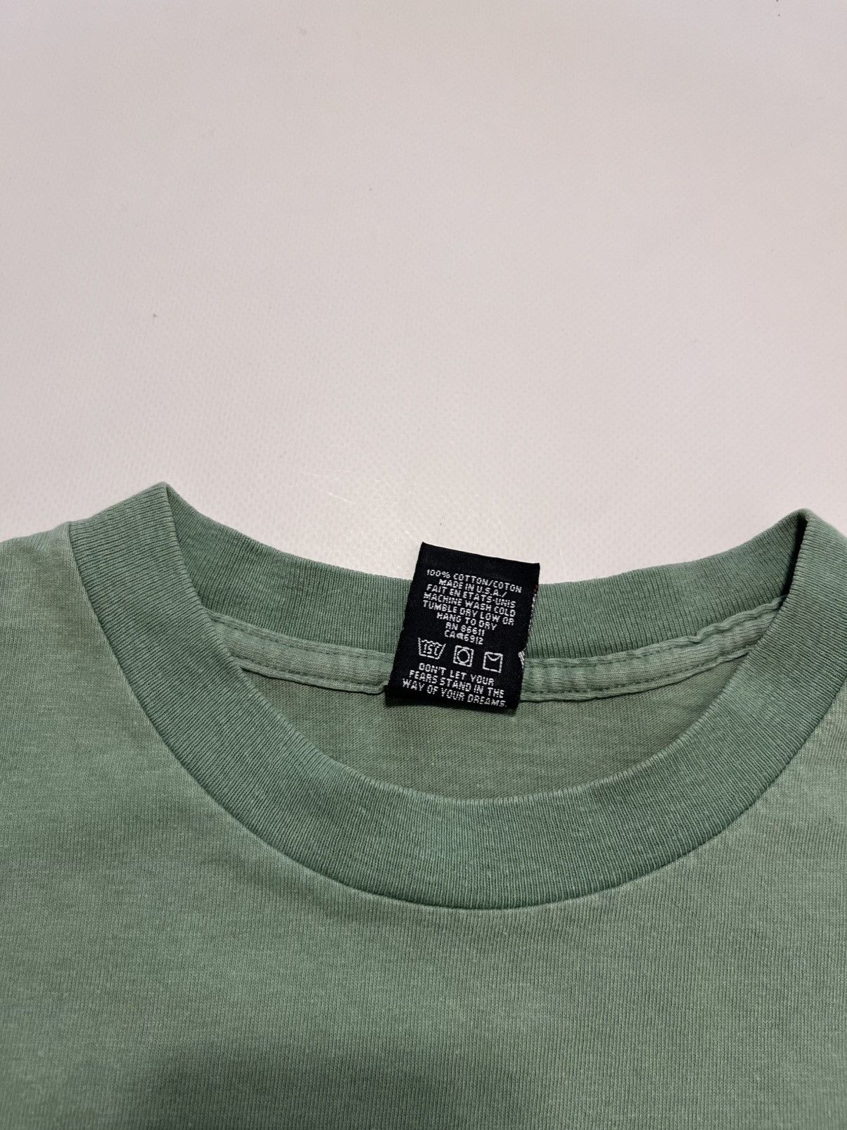 No Fear VINTAGE 90's NO FEAR GEAR SKATE SURF TEE single stitch Size US L / EU 52-54 / 3 - 4 Thumbnail