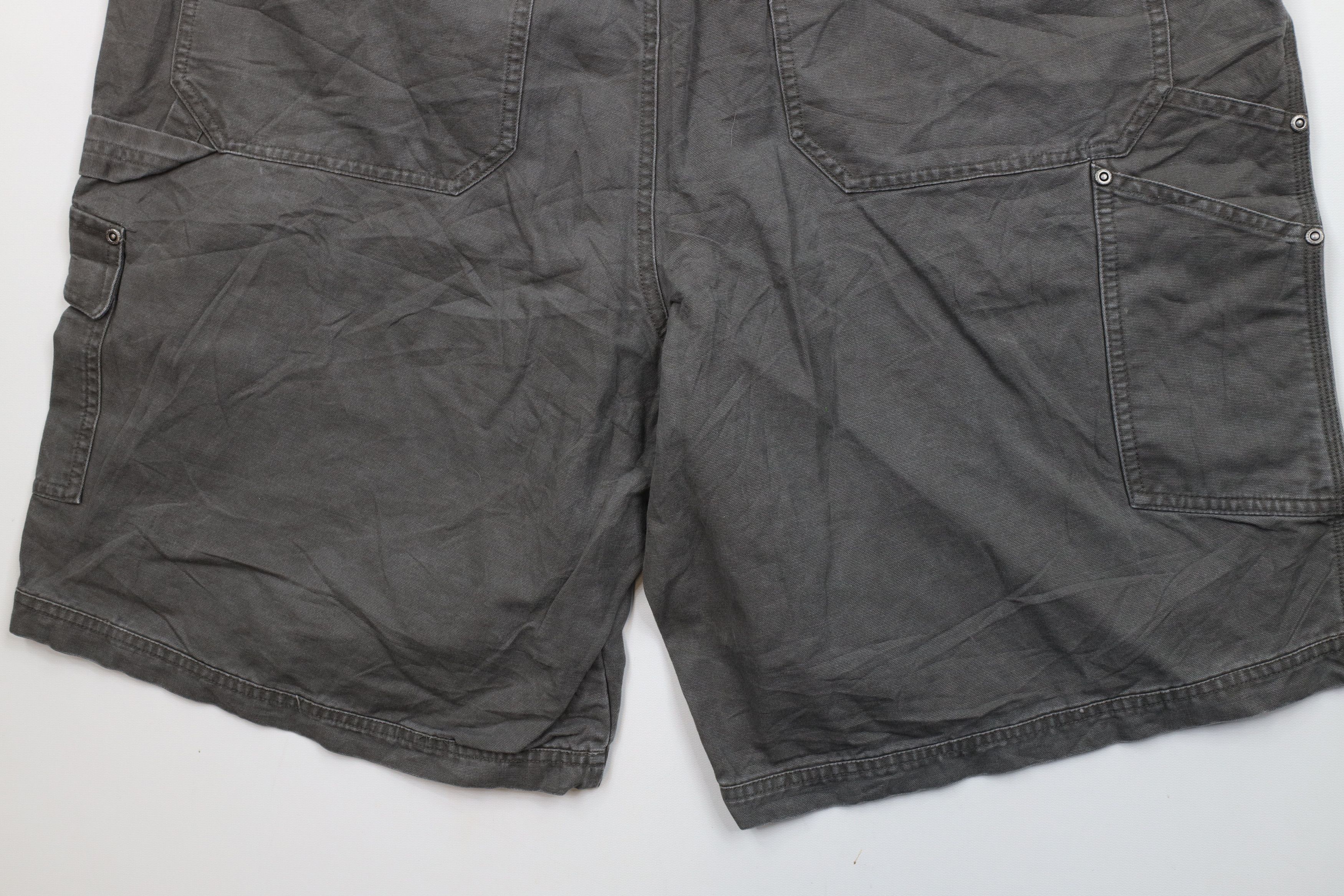 Columbia × Vintage Vintage Columbia Spell Relaxed Fit Canvas Cargo Shorts Gray Size US 42 / EU 58 - 11 Thumbnail
